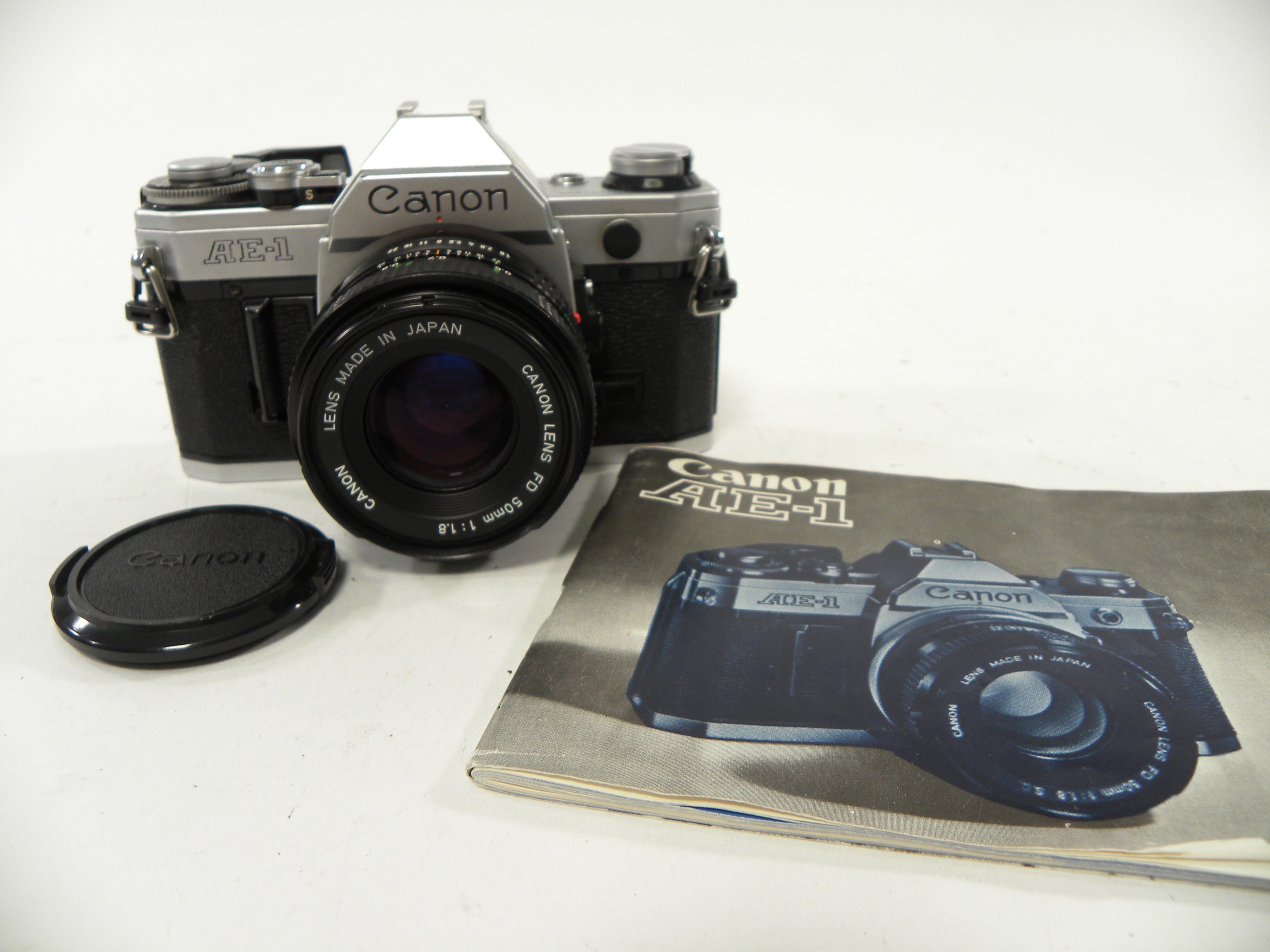 Canon AE-1 35mm SLR w/FD 50mm f1.8