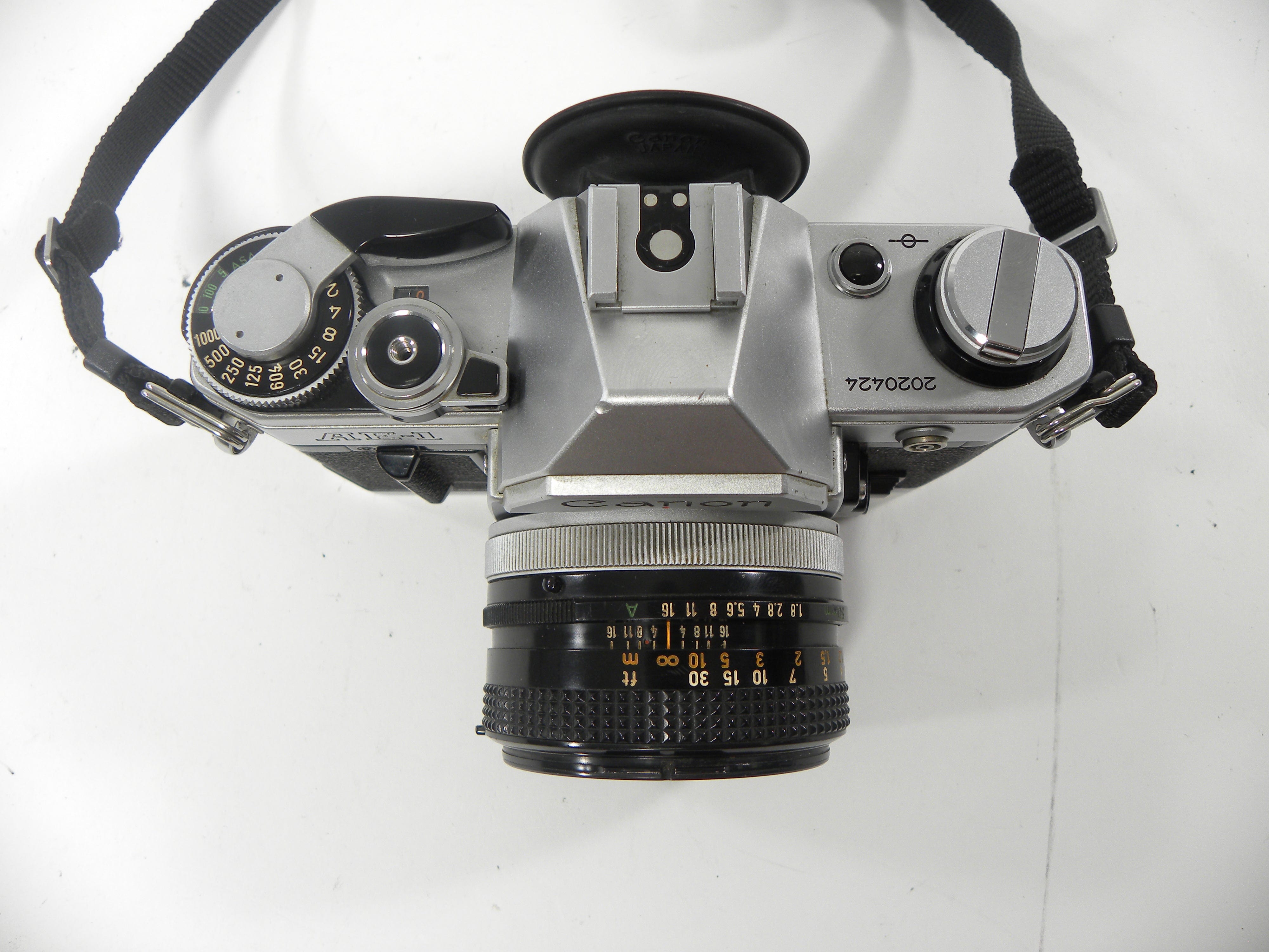 Canon AE-1 35mm SLR w/FD 50mm f1.8 S.C.