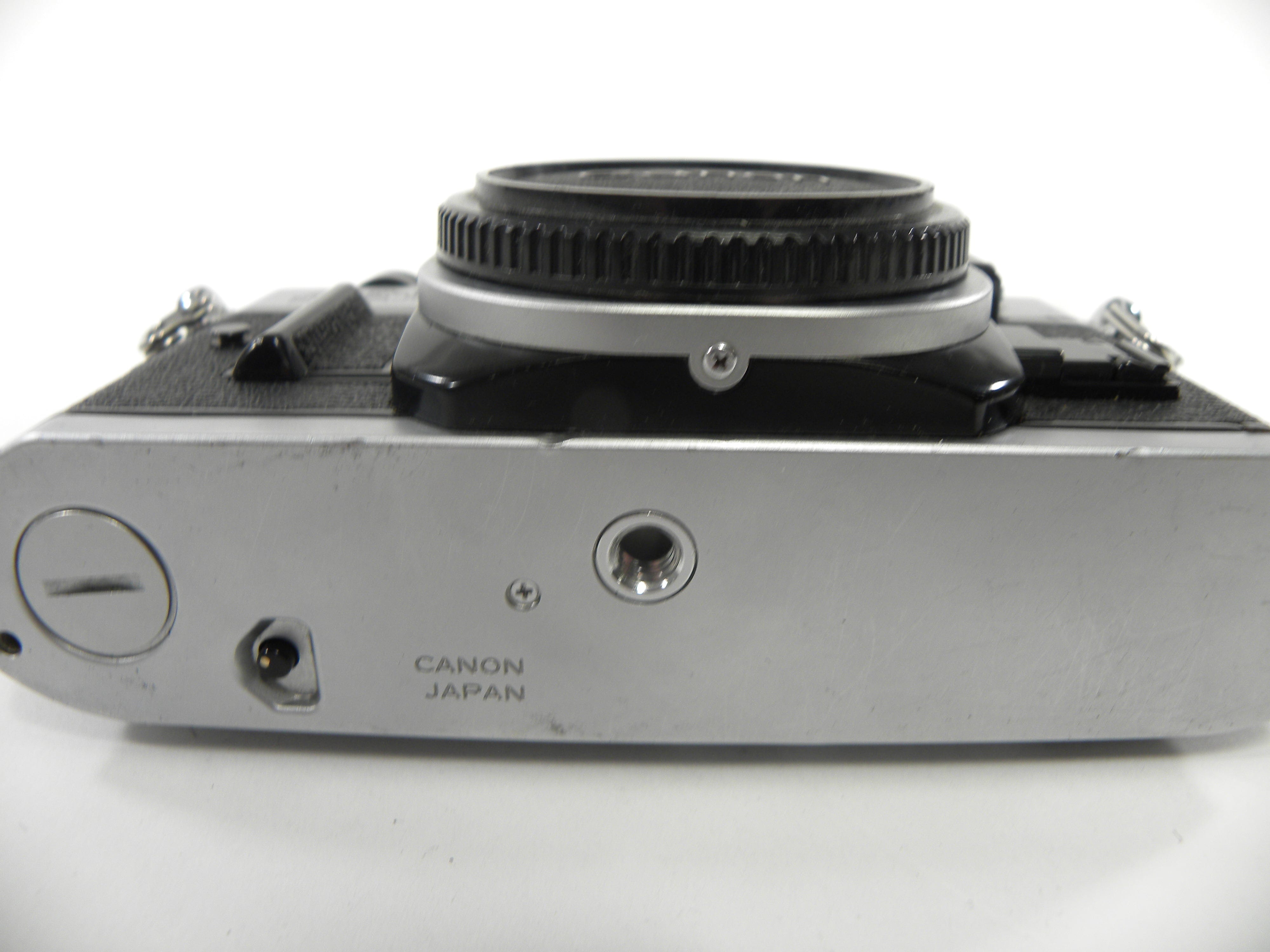 Canon AE-1 Program 35mm SLR Camera, AS-IS, for Parts or Repair