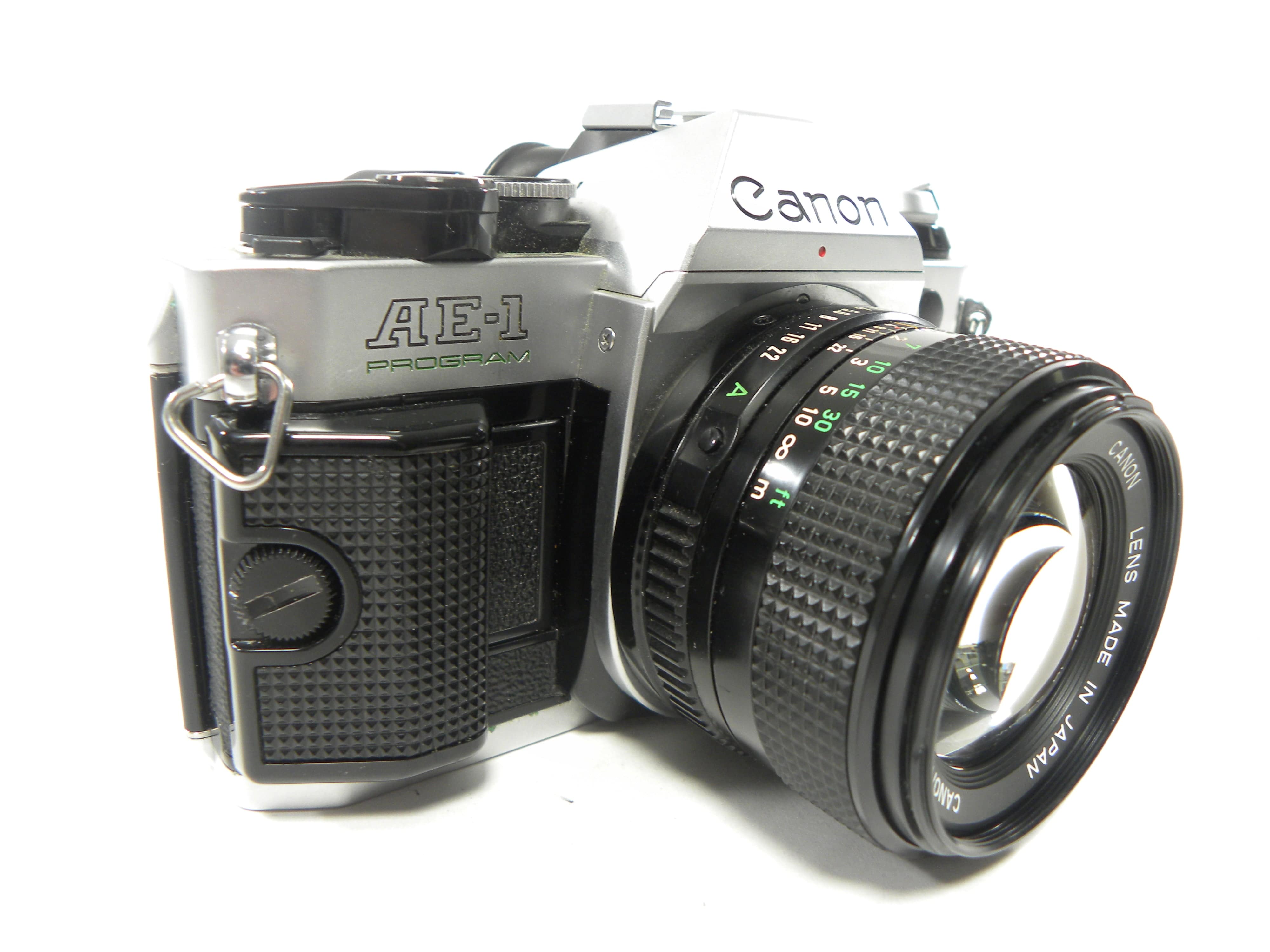 Canon AE-1 Program 35mm SLR w/FD 50mm f1.4