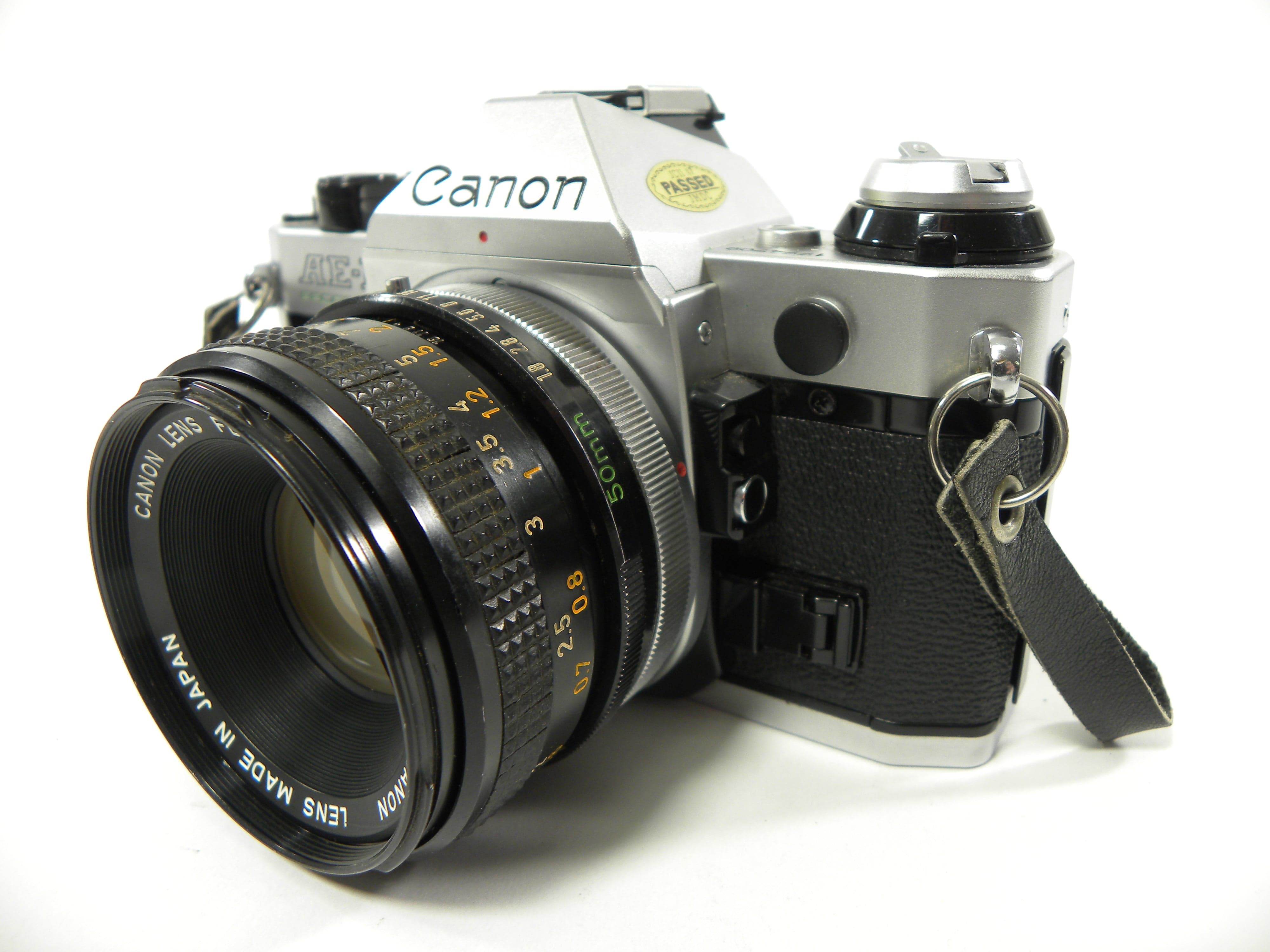 Canon AE-1 Program 35mm SLR w/FD 50mm f1.8 S.C.