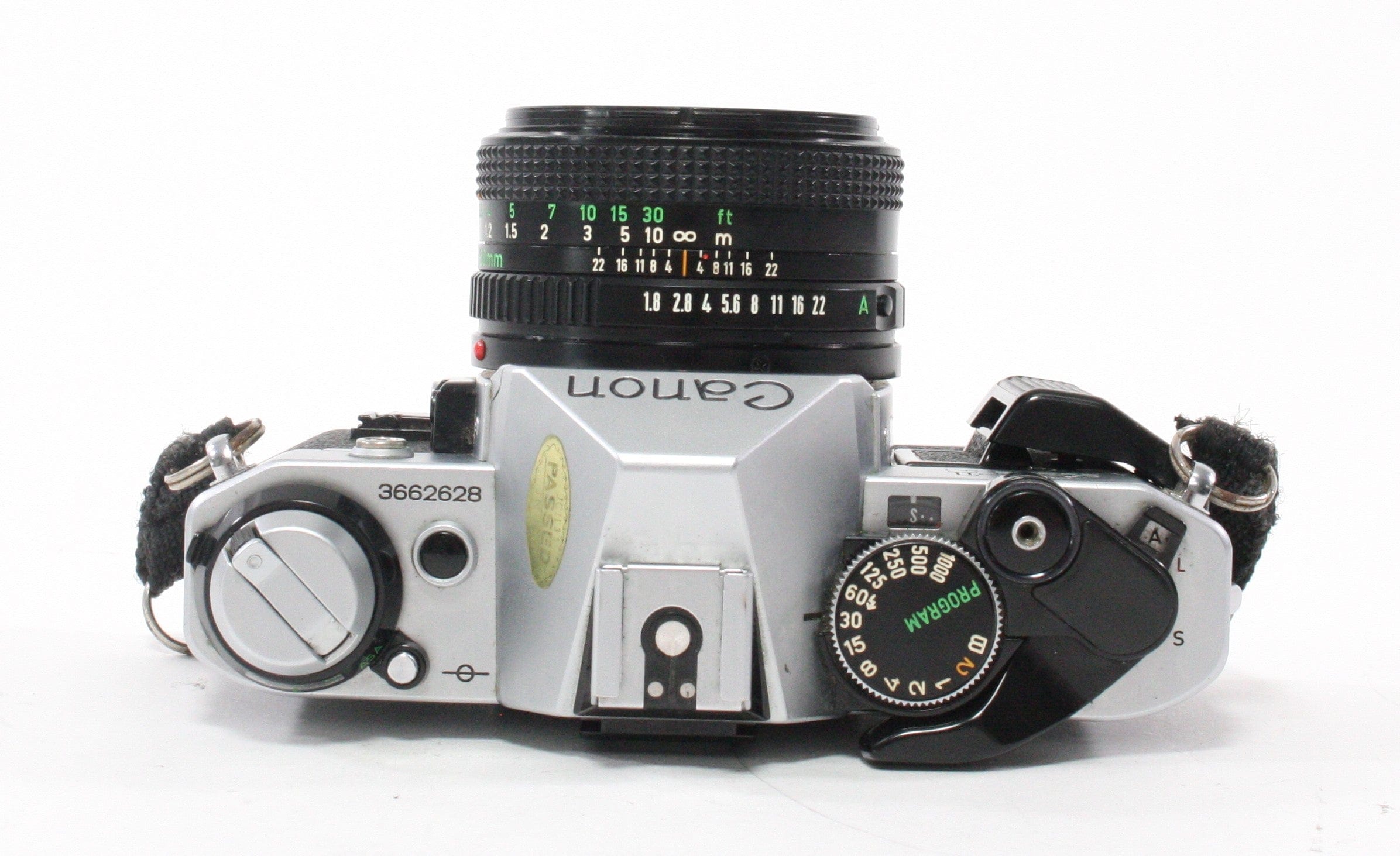 Canon AE-1 Program Camera with 50mm f/1.8 Lens