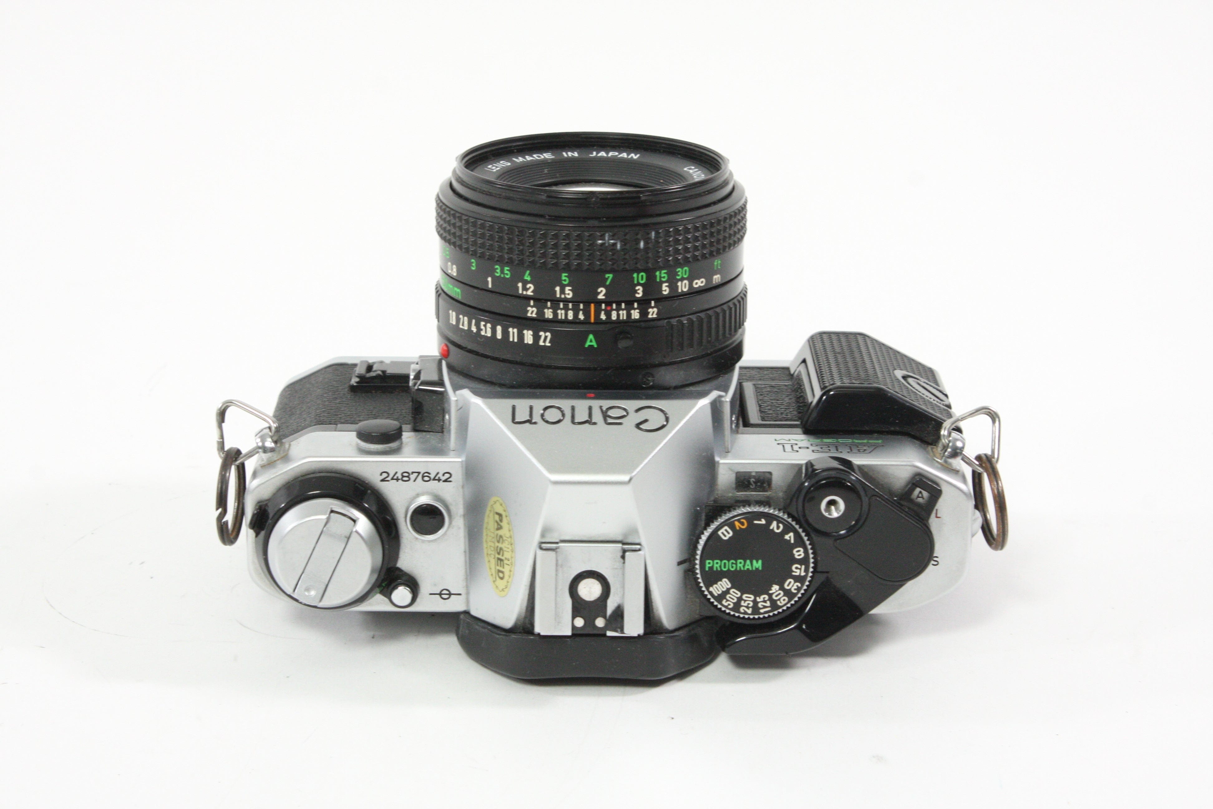 Canon AE-1 Program w/50mm F1.8 Lens
