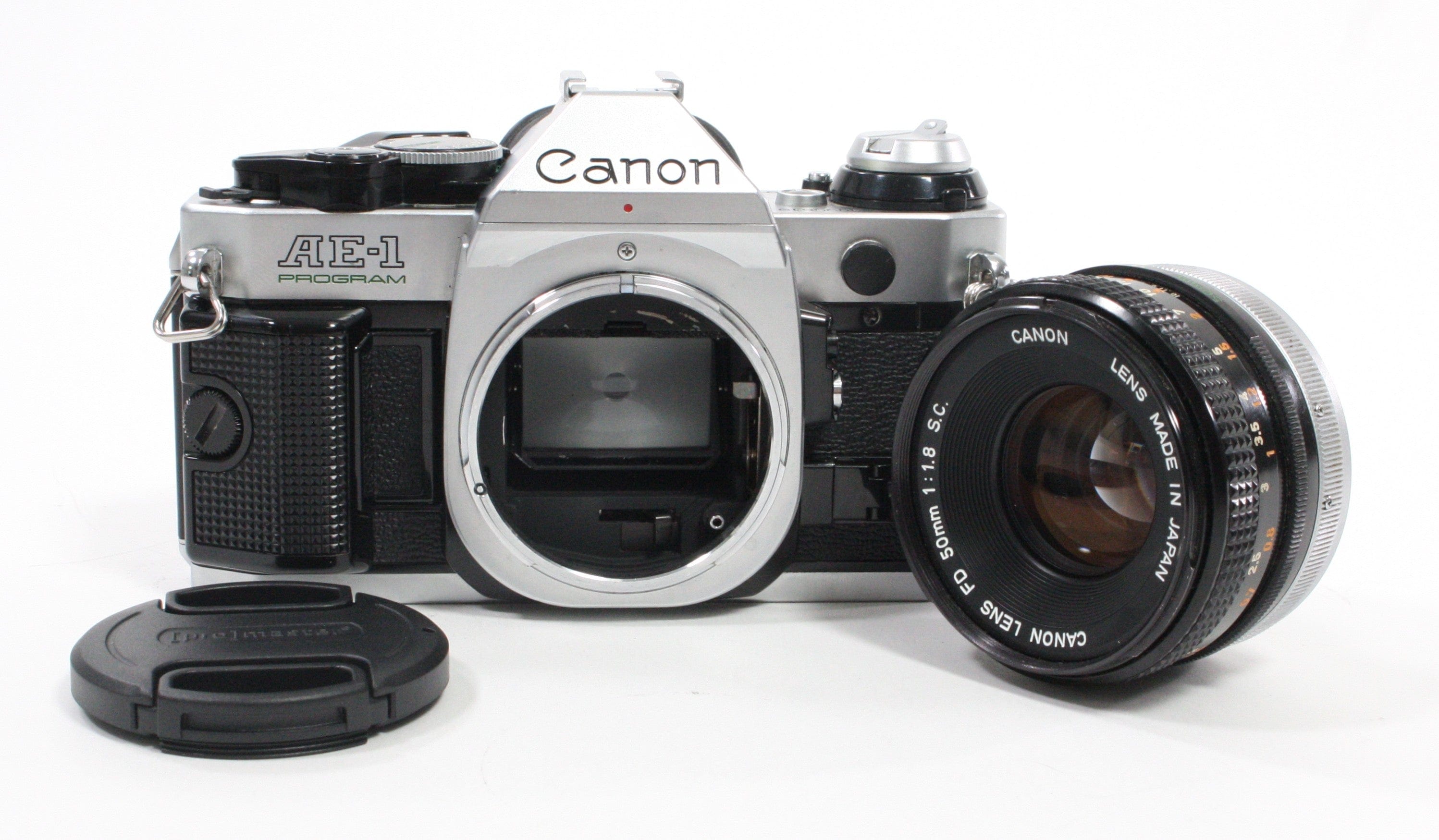 Canon AE-1 Program with 50mm f/1.8 S.C. Lens