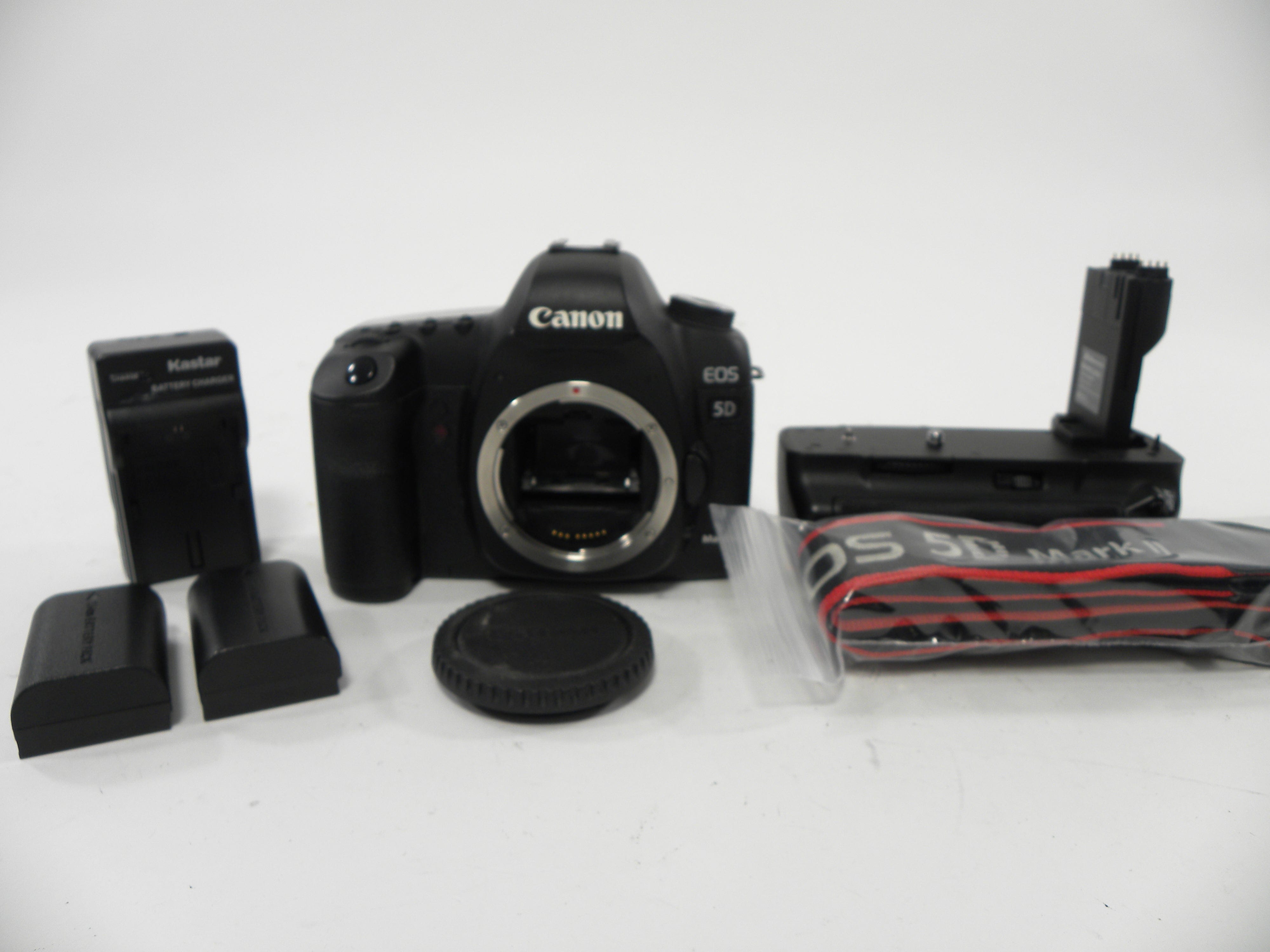 Canon EOS 5D Mark II 21.1mp Digital SLR Body Only Shutter Ct. 45,055