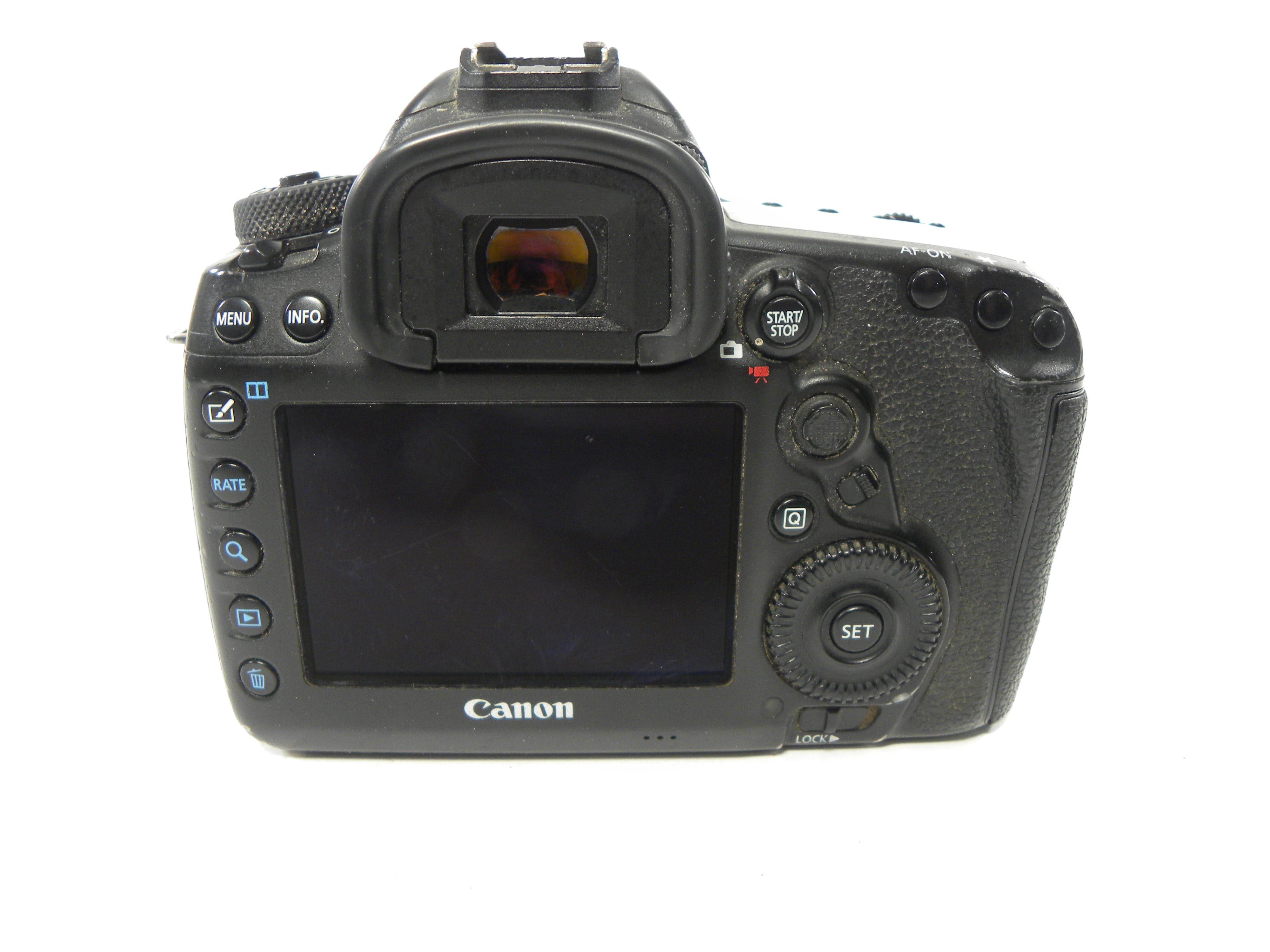 Canon EOS 5D Mark IV 30.4mp Digital SLR Body Only AS IS (Parts)