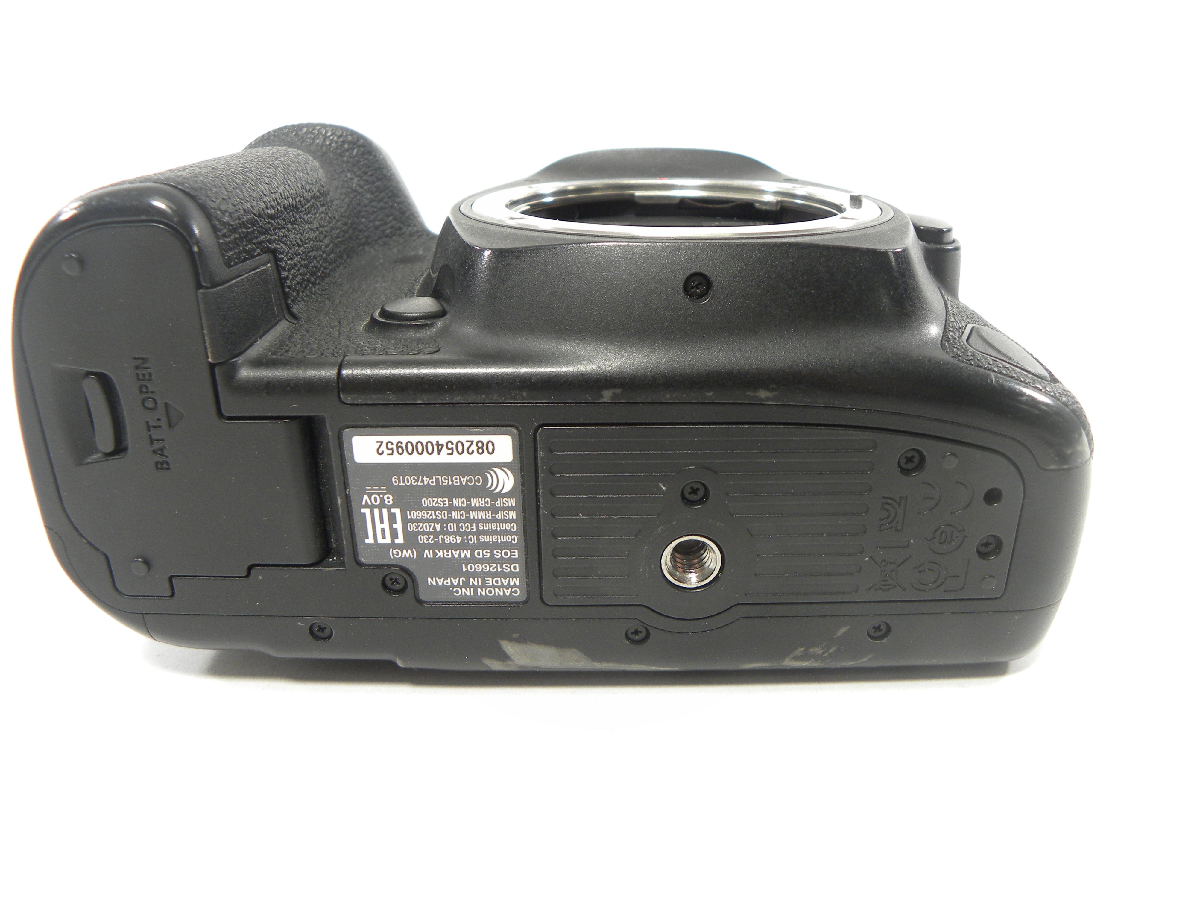 Canon EOS 5D Mark IV 30.4mp Digital SLR Body only Shutter Ct. 229,764 As-Is