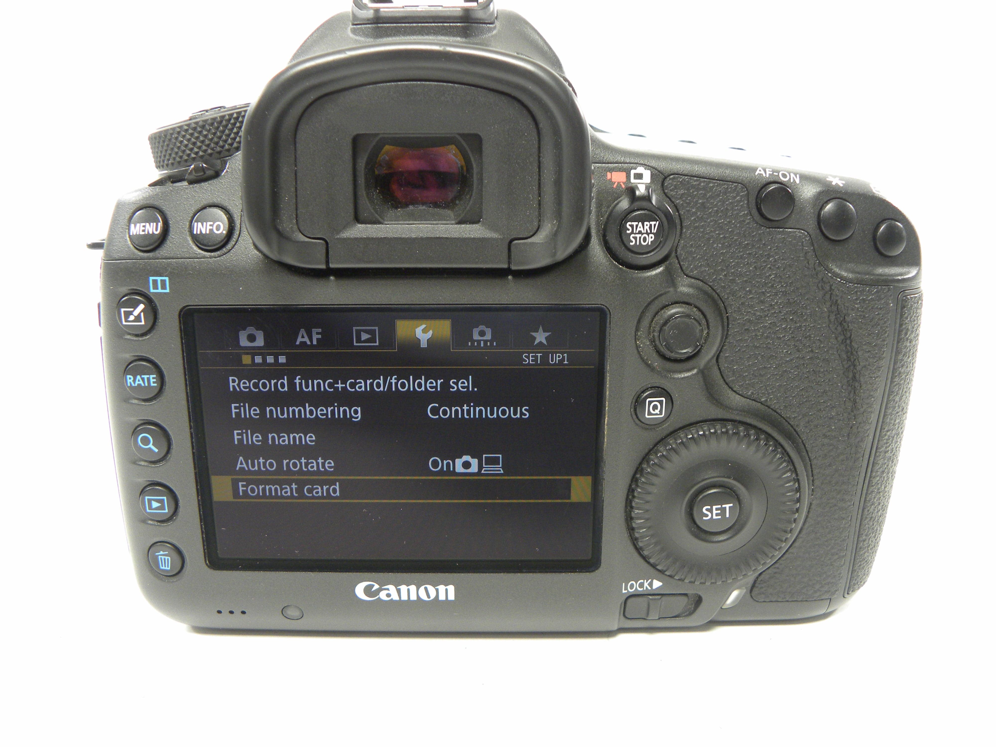 Canon EOS 5D SR 50.6mp Digital SLR body only Shutter Ct. 35,078