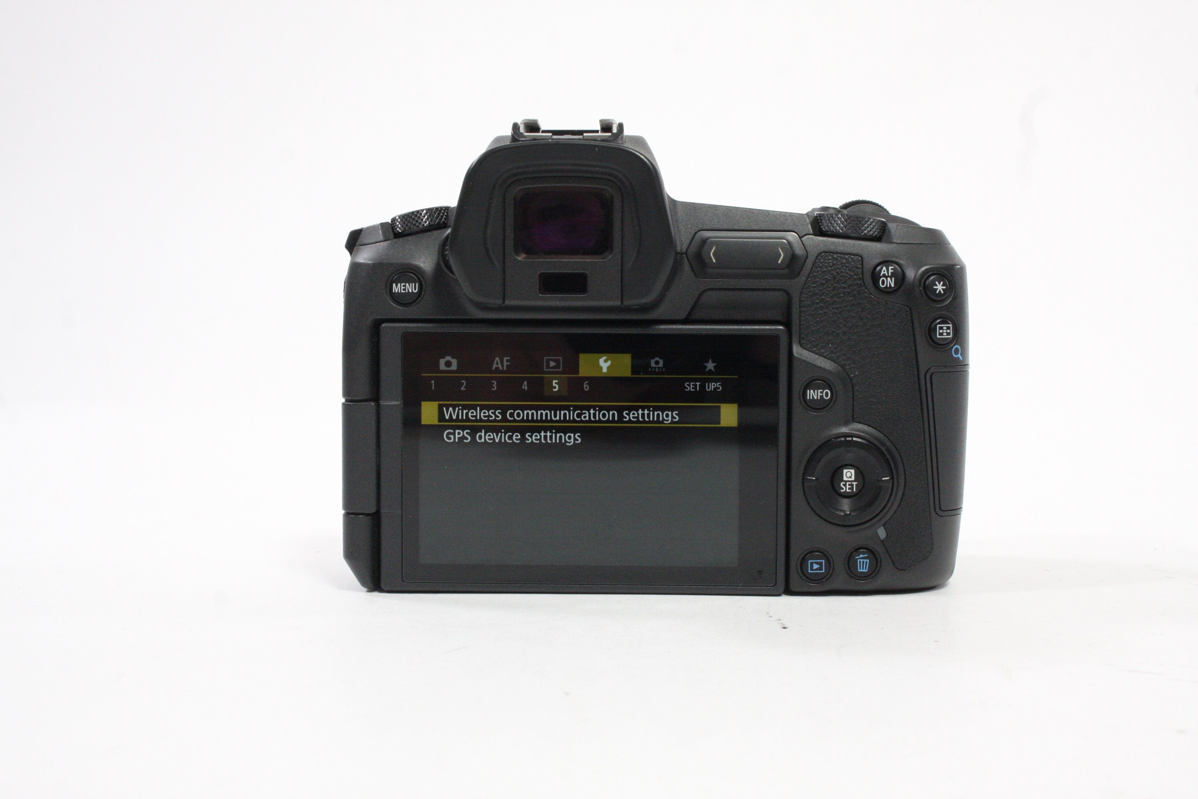 Canon EOS R Mirrorless Camera Body with a Shutter Count 15,000