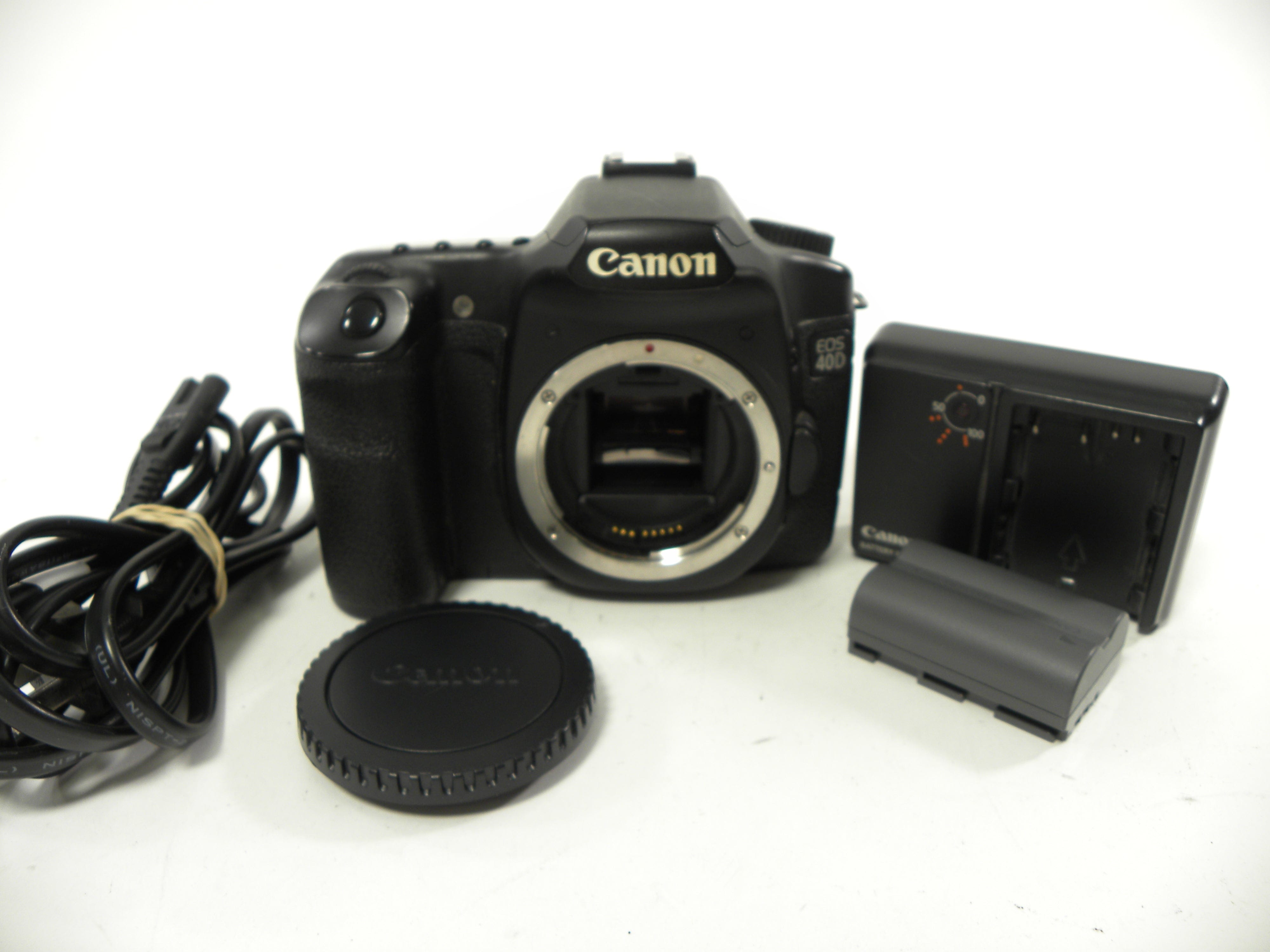 Canon EOS Rebel 40D 10.1mp Digital SLR body only Shutter Ct. 83,731