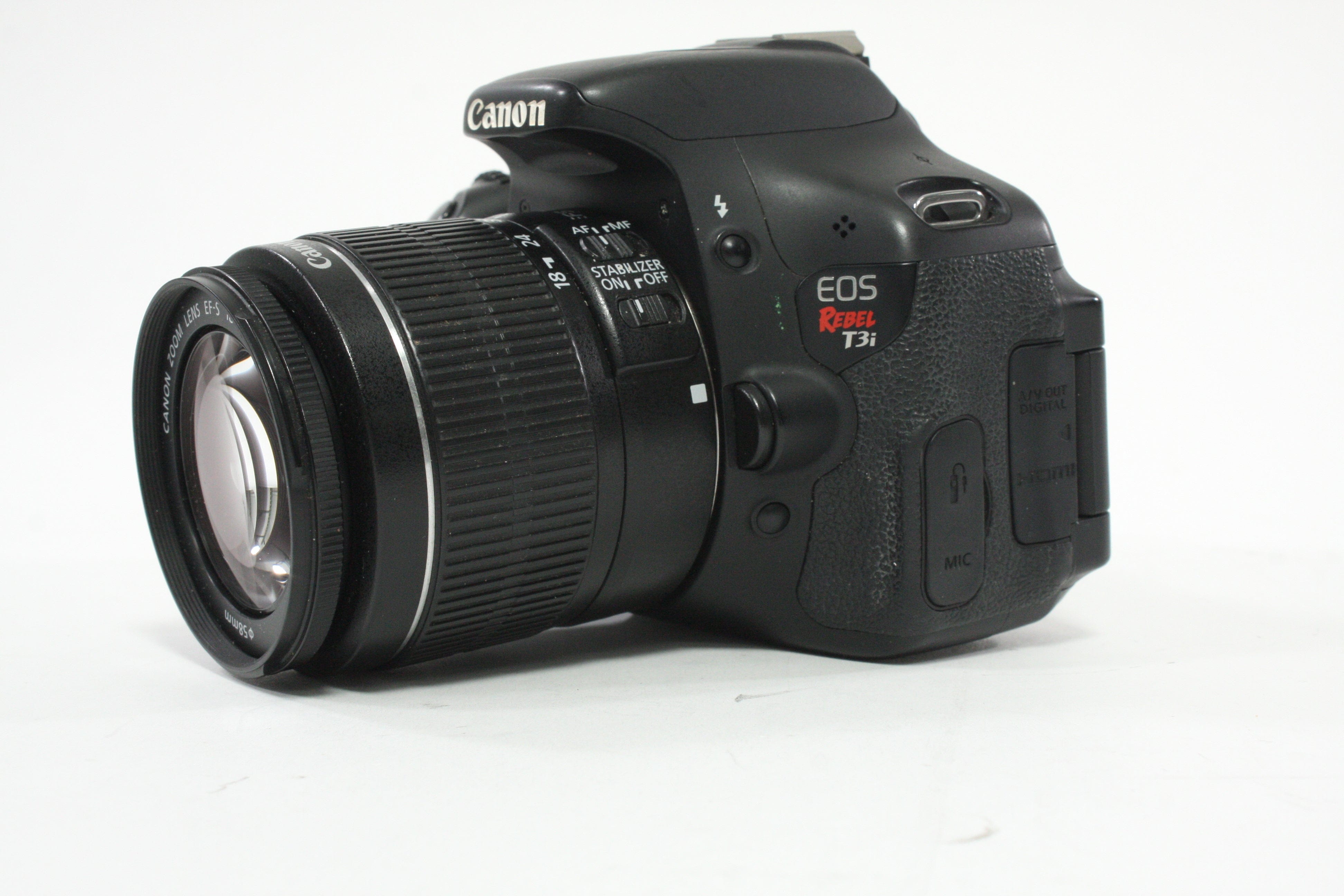 Canon EOS Rebel T3i DSLR Camera with 18-55mm f/3.5-5.6 IS II EF Lens with a Shutter Count of 35,026
