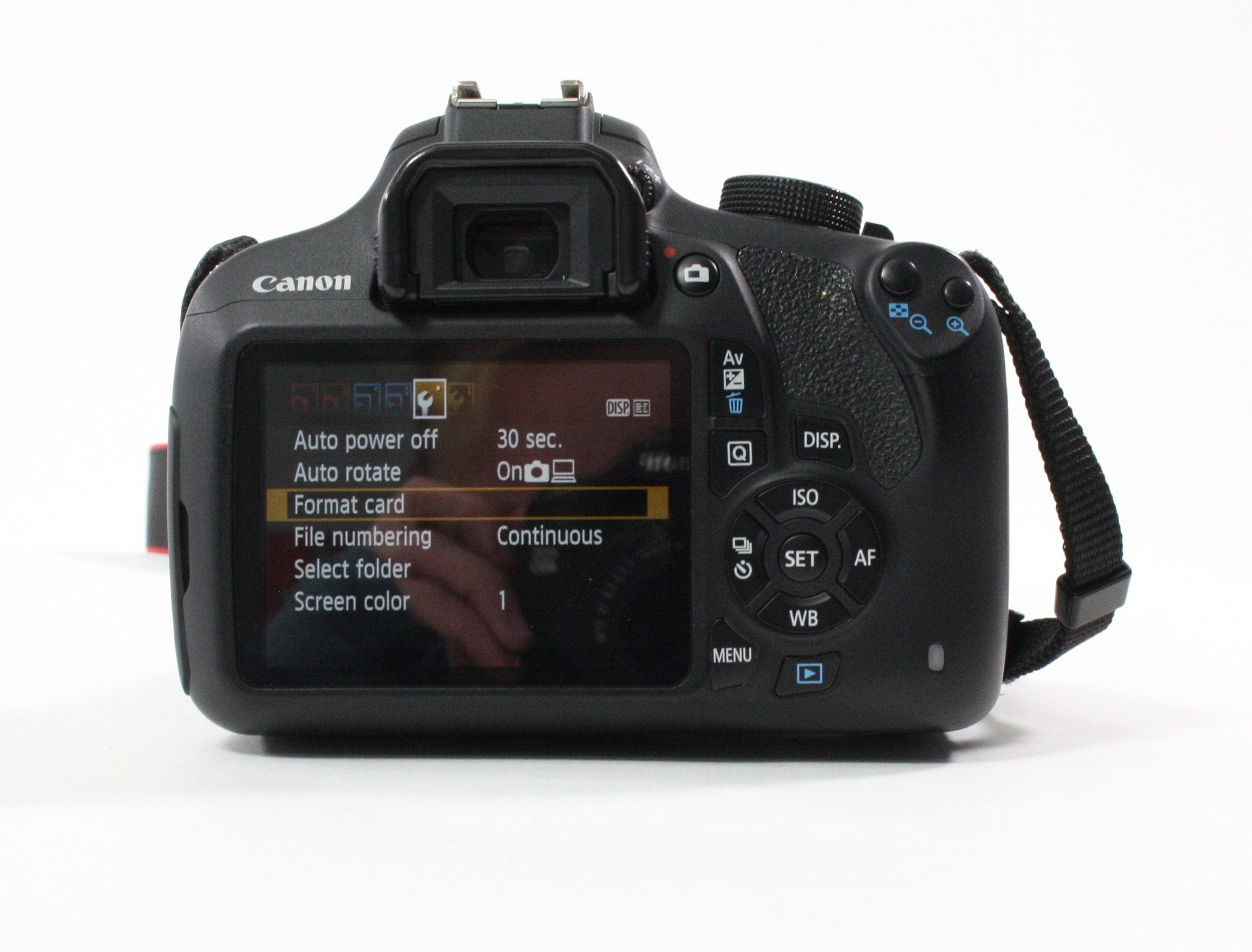 Canon EOS Rebel T5 18.0mp Digital SLR w/EF-S 18-55 IS II Shutter Ct. 9,752