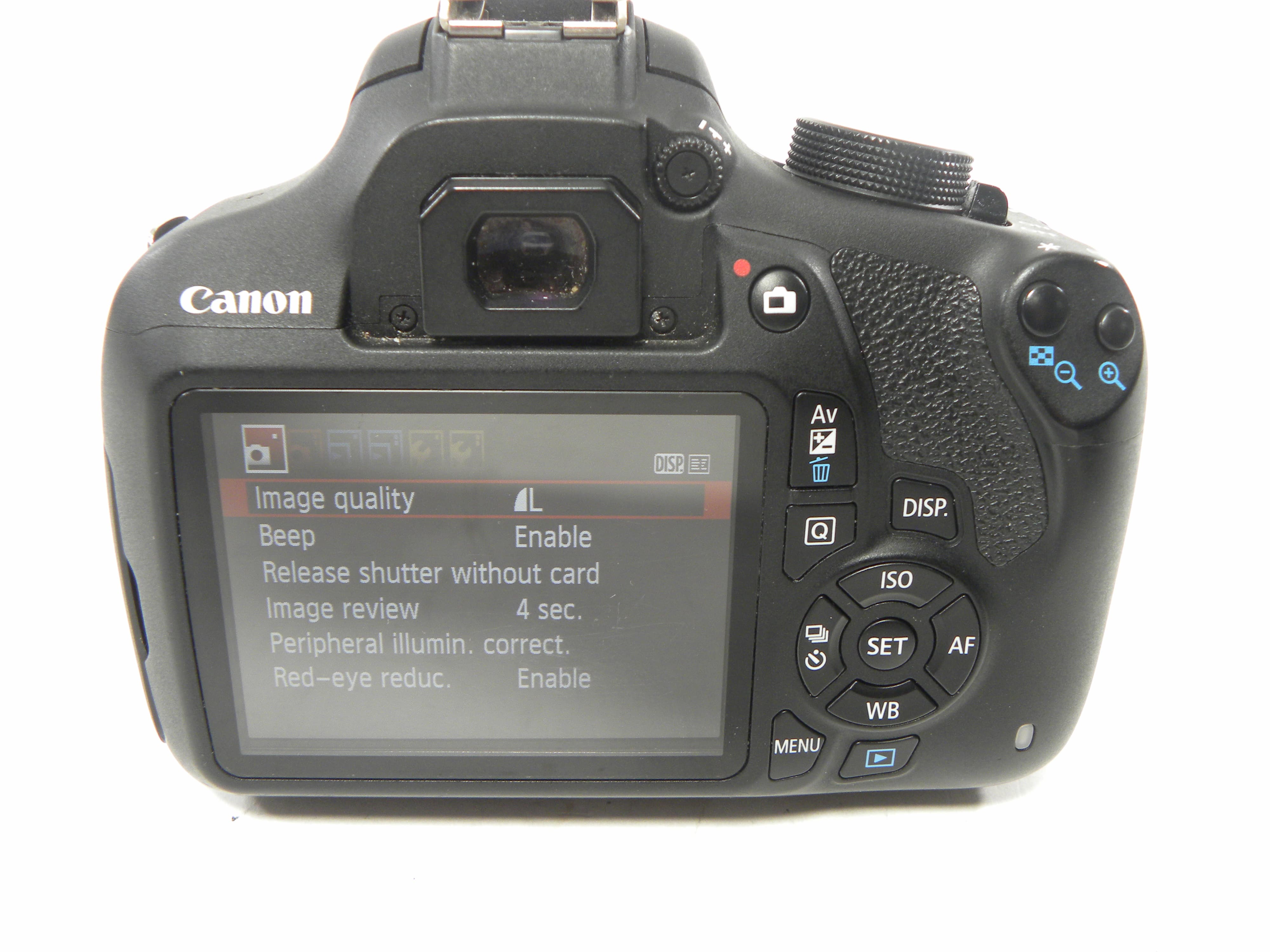 Canon EOS Rebel T5 18mp Digital SLR w/18-55 IS II Shutter Ct. 14,283
