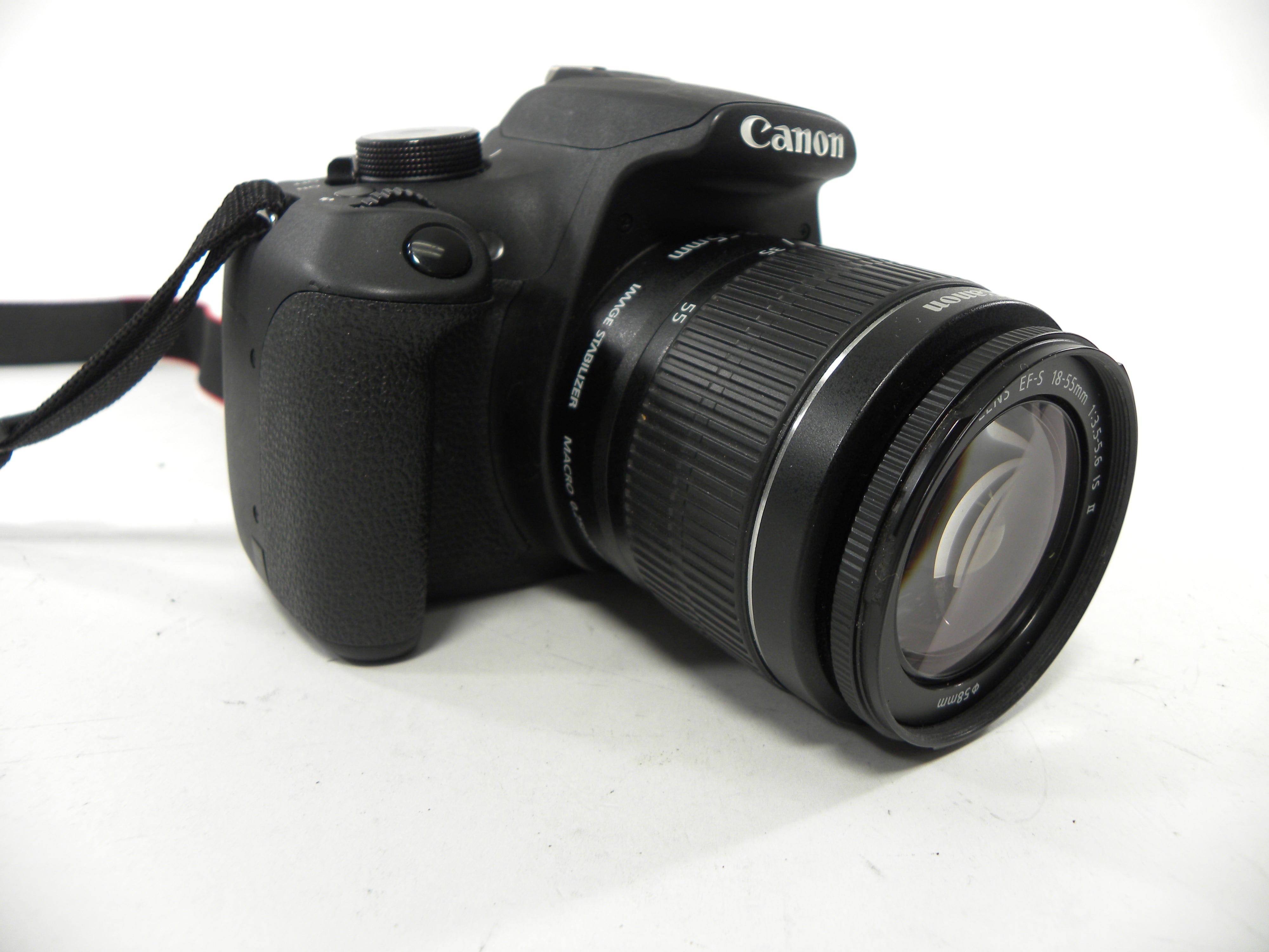 Canon EOS Rebel T5 18mp Digital SLR w/EF-S 18-55 IS II Shutter Ct. 2,948