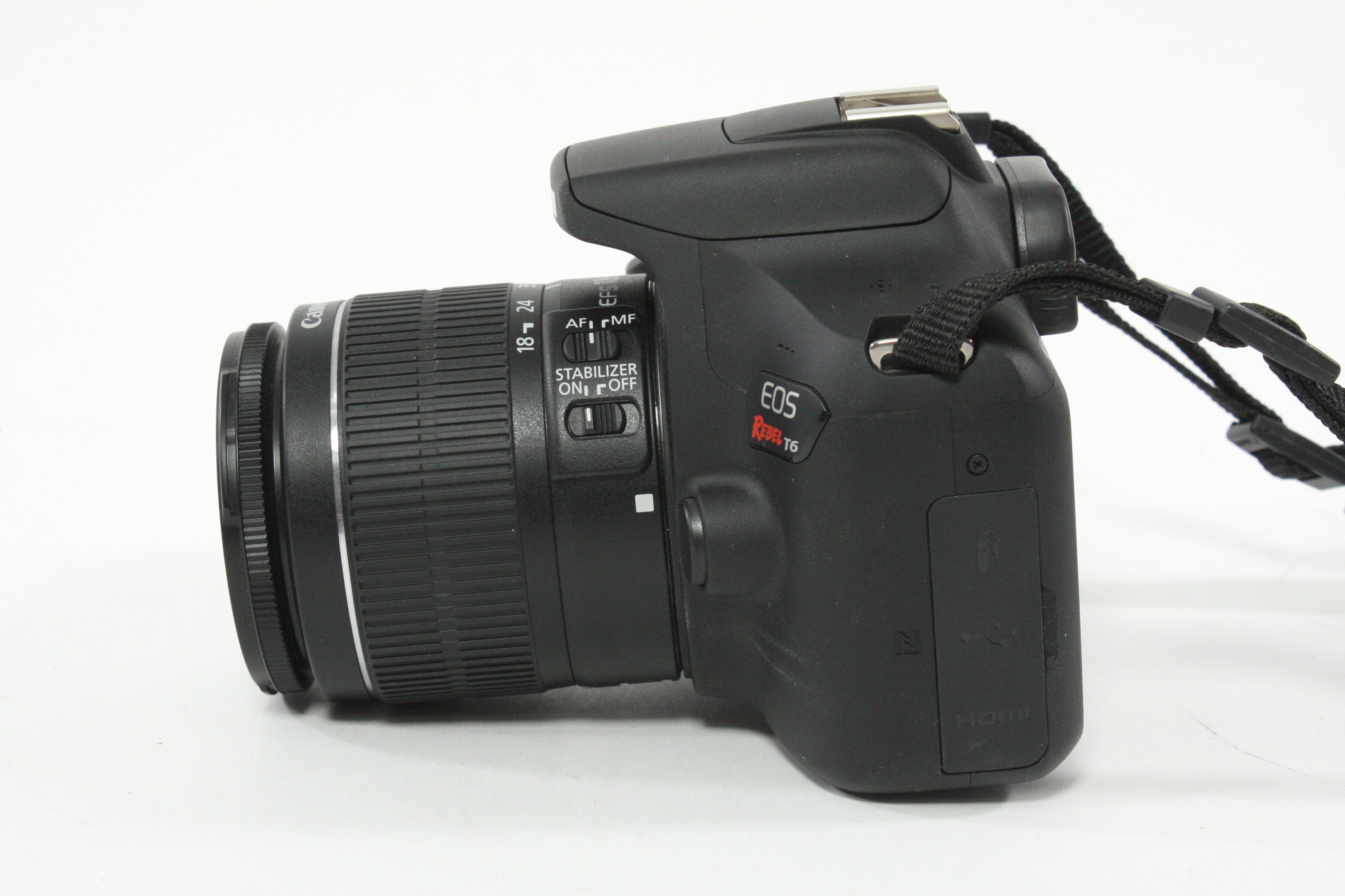 Canon EOS Rebel T6 w/18-55mm F3.5-5.6 IS II - Shutter Count 277
