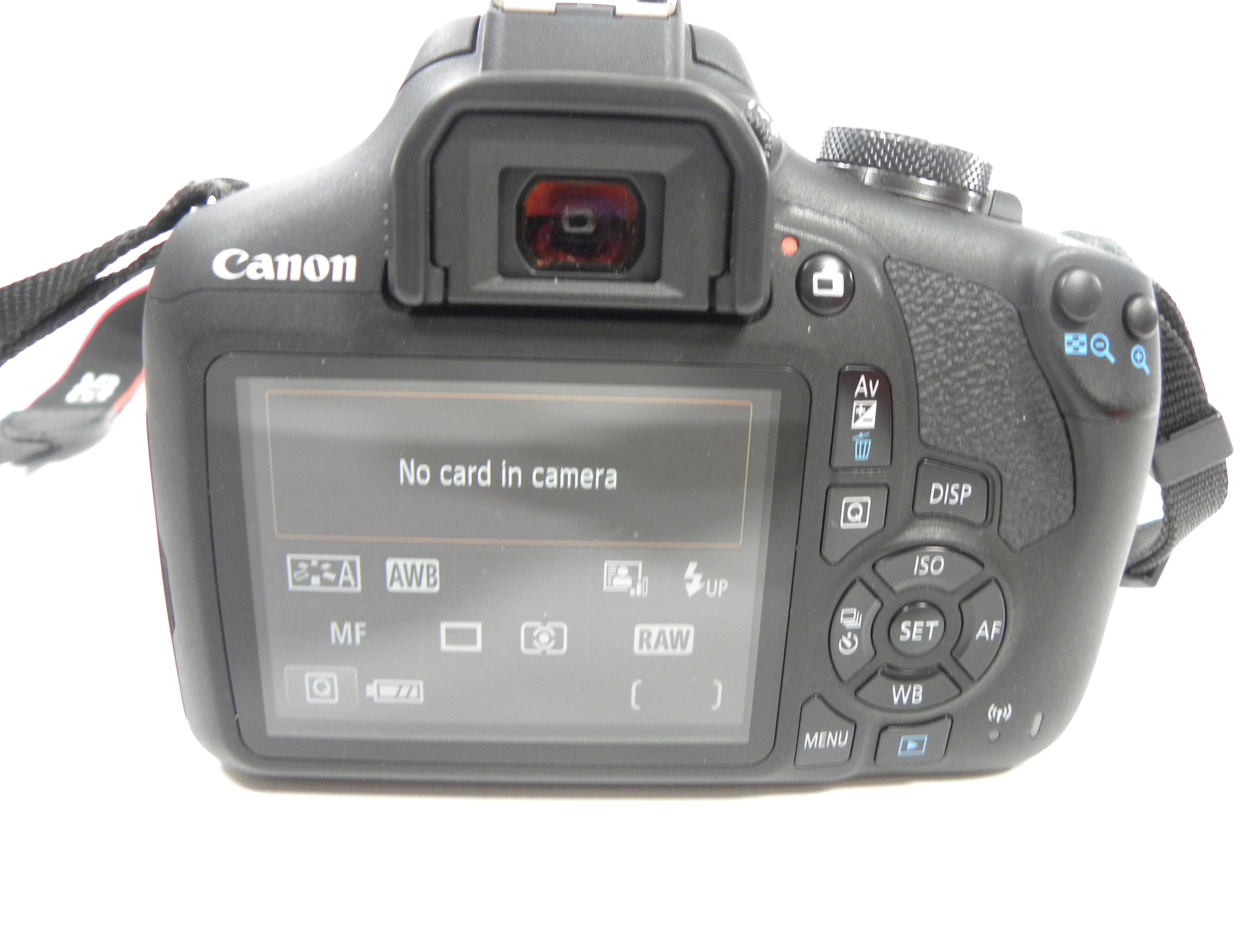 Canon EOS Rebel T7 24.1mp Digital SLR w/EF-S 18-55 IS II Shutter Ct. 4,409