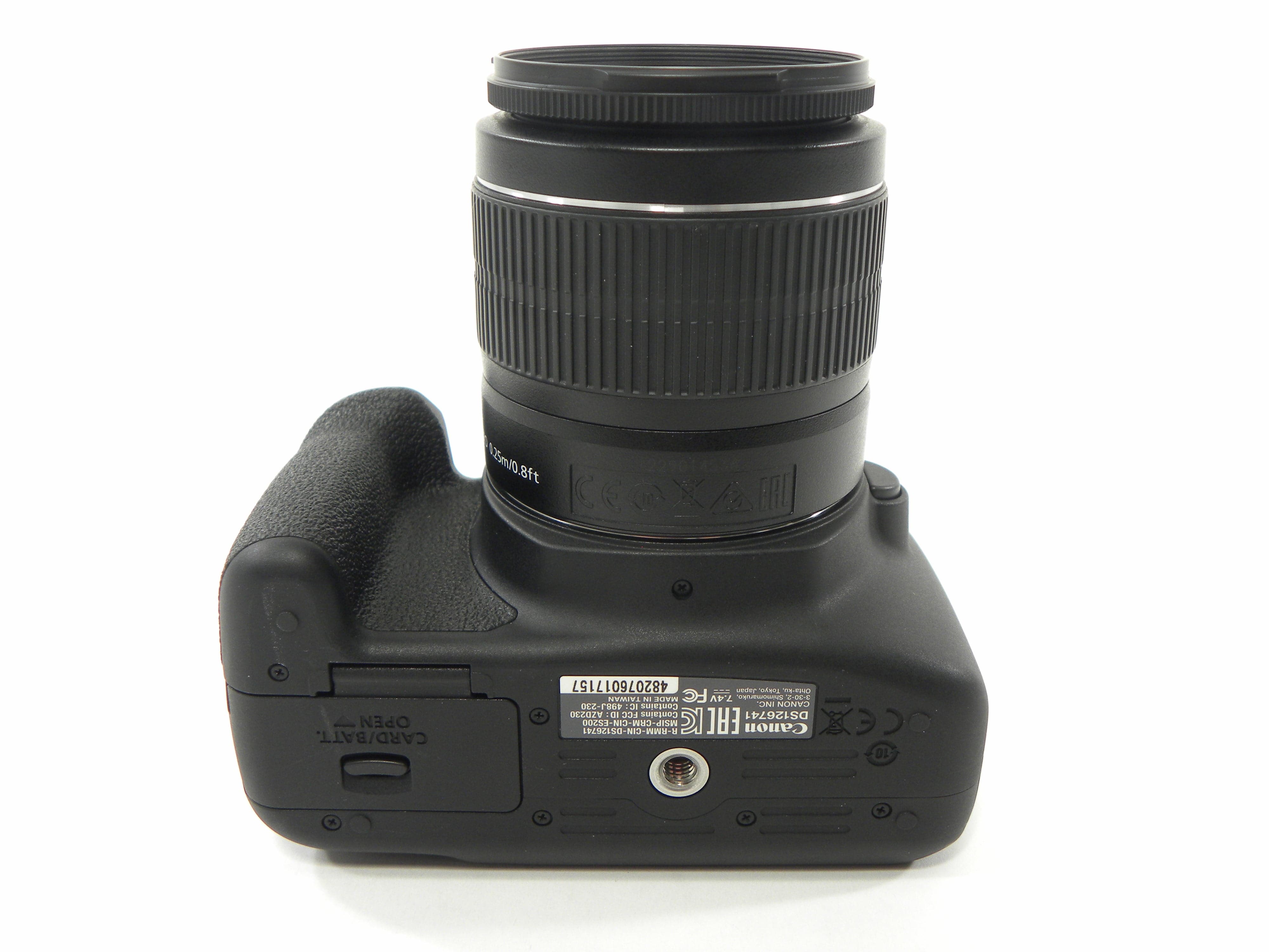 Canon EOS Rebel T7 24.2mp Digital SLR w/EF-S 18-55 IS II Shutter Ct. 7,433