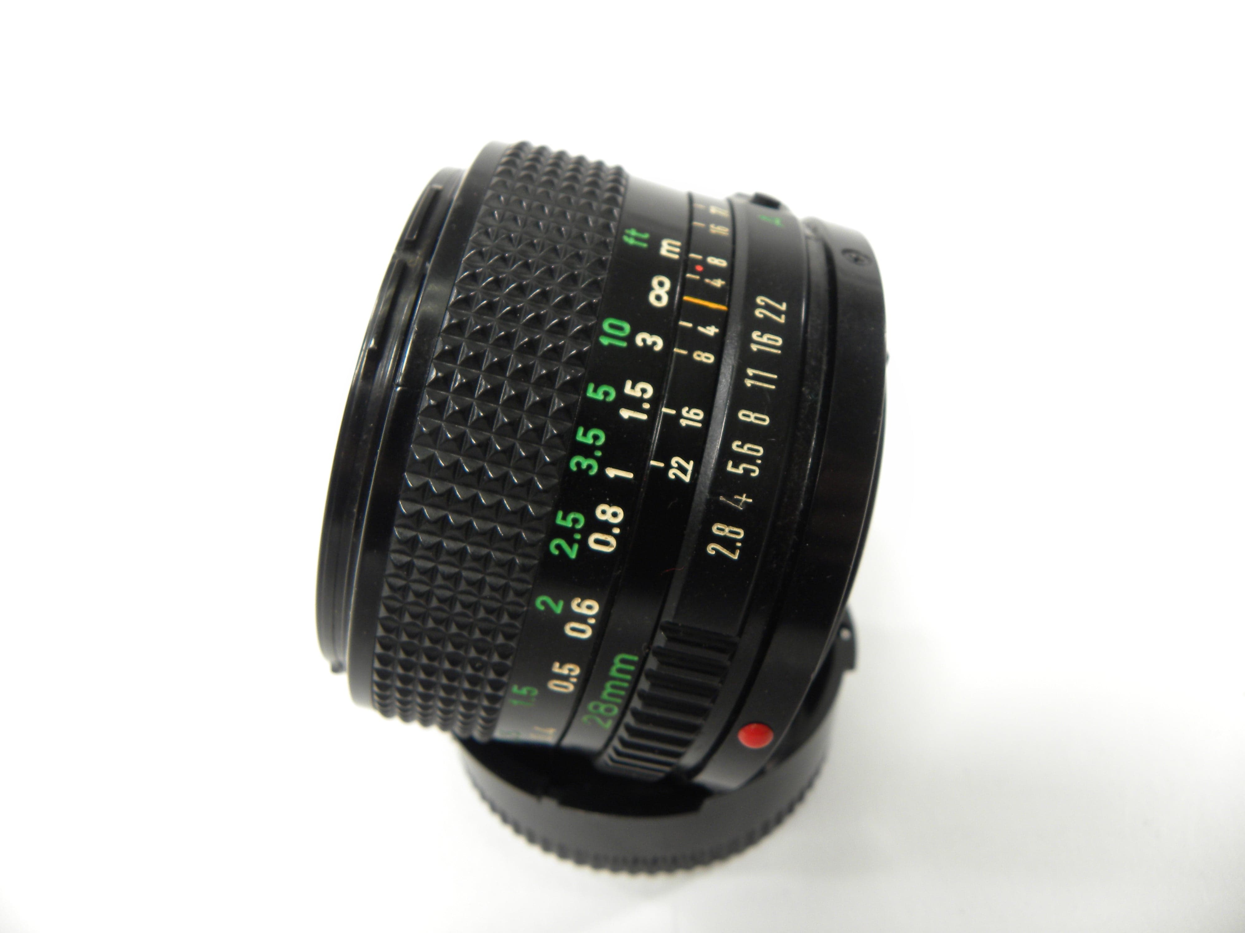 Canon FD 28mm f2.8