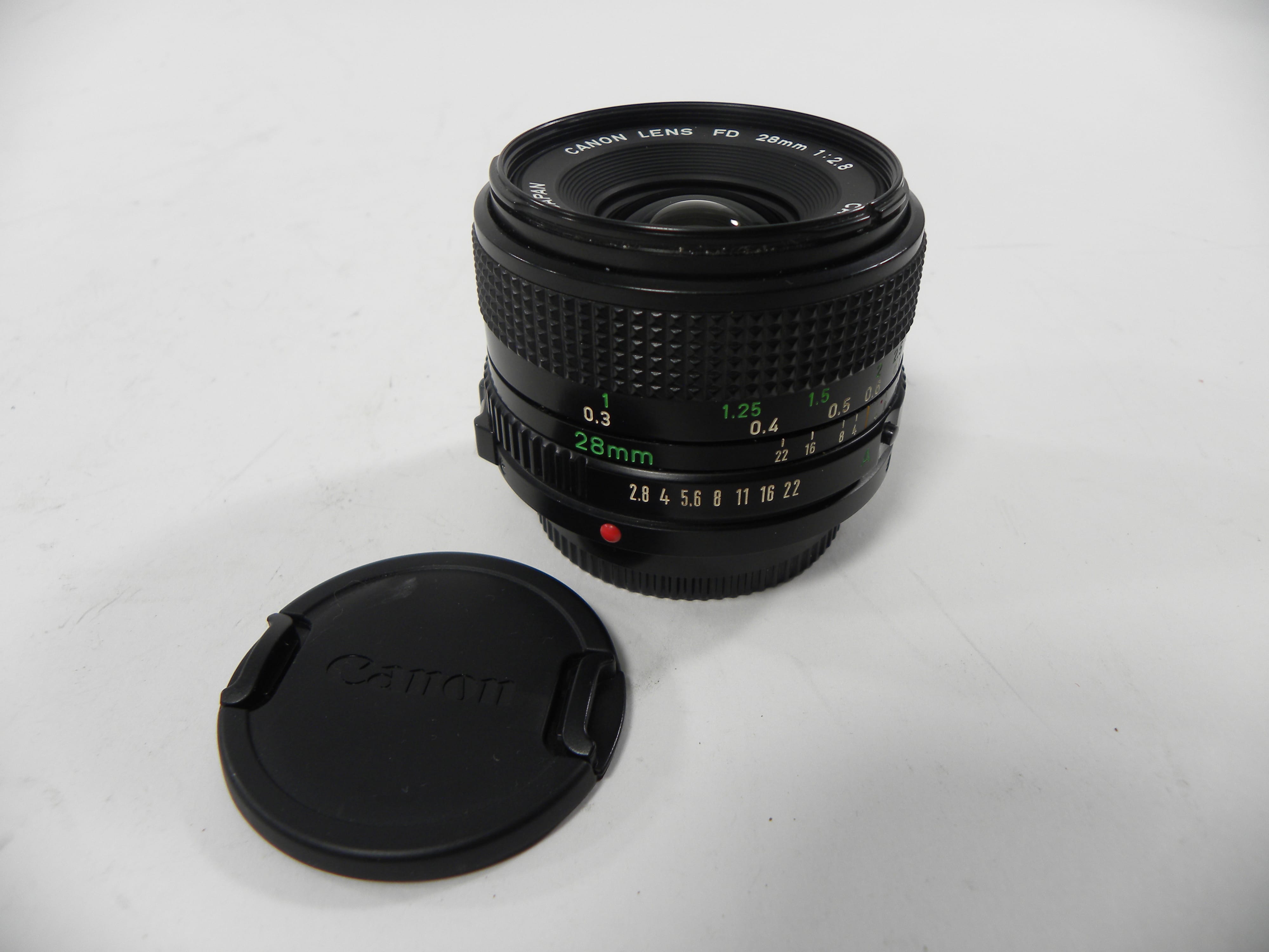 Canon FD 28mm f2.8