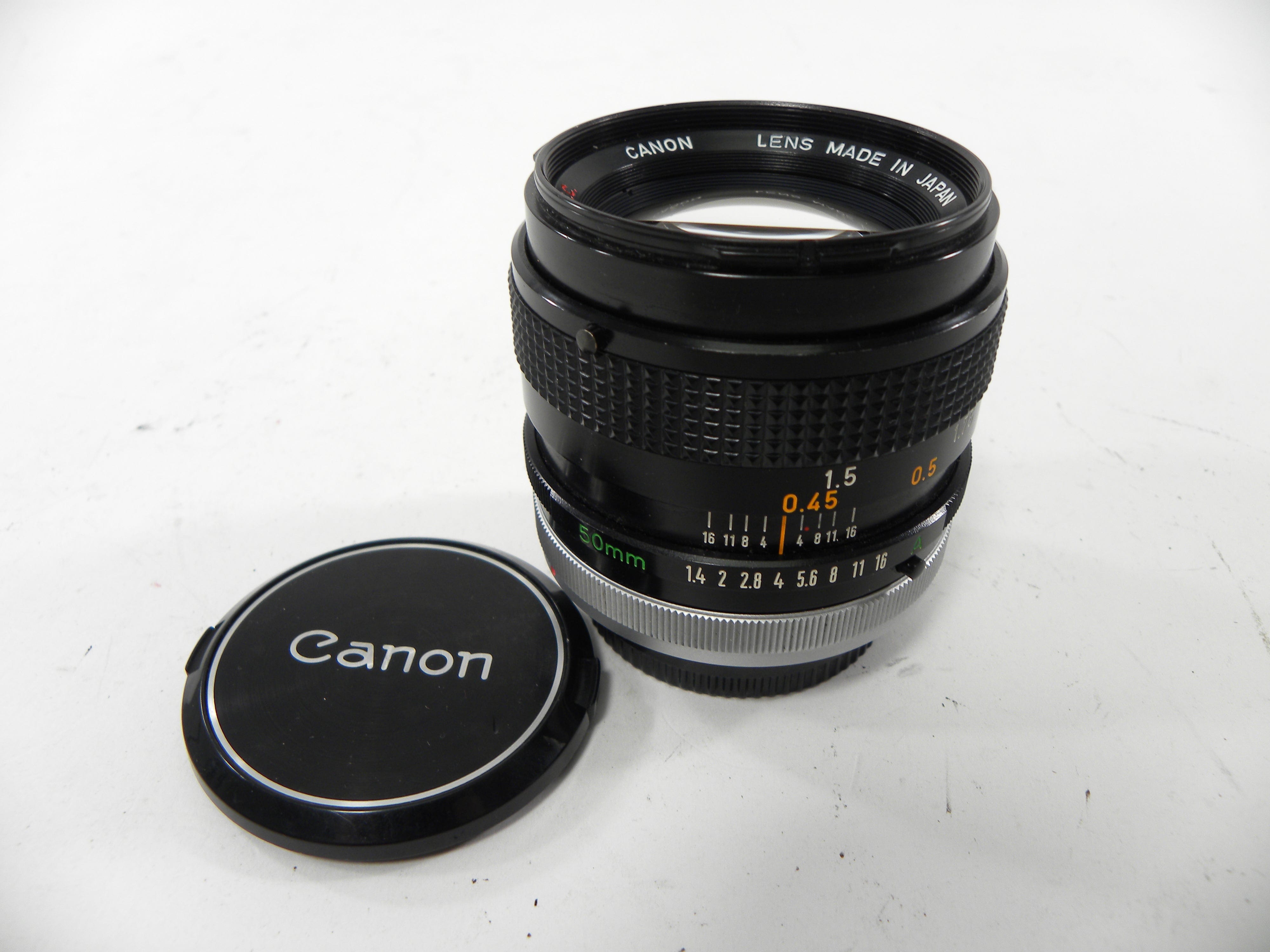 Canon FD 50mm f1.4 S.S.C.