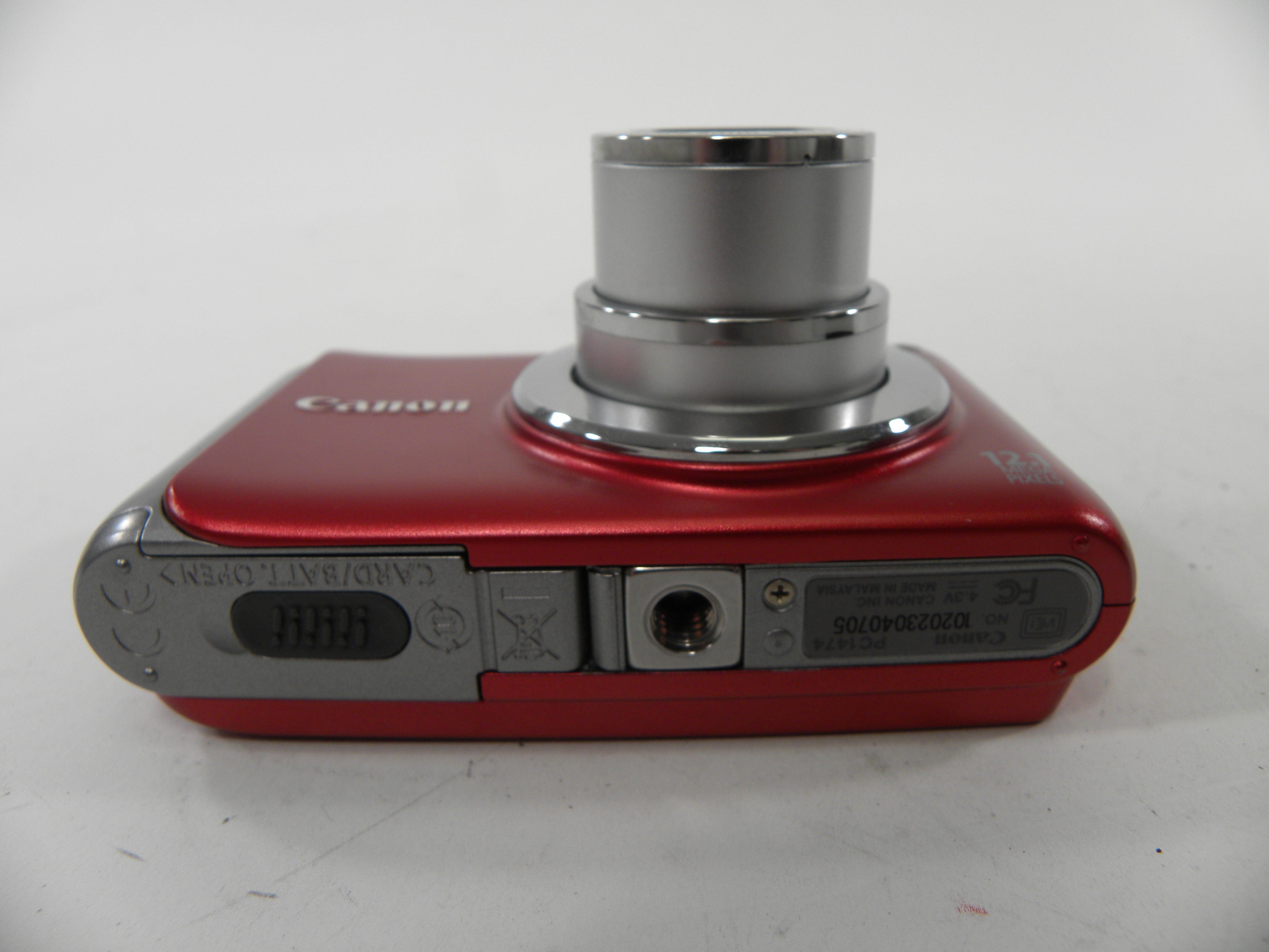 Canon Power Shot A3100 IS 12.1mp Digital Camera (Red)
