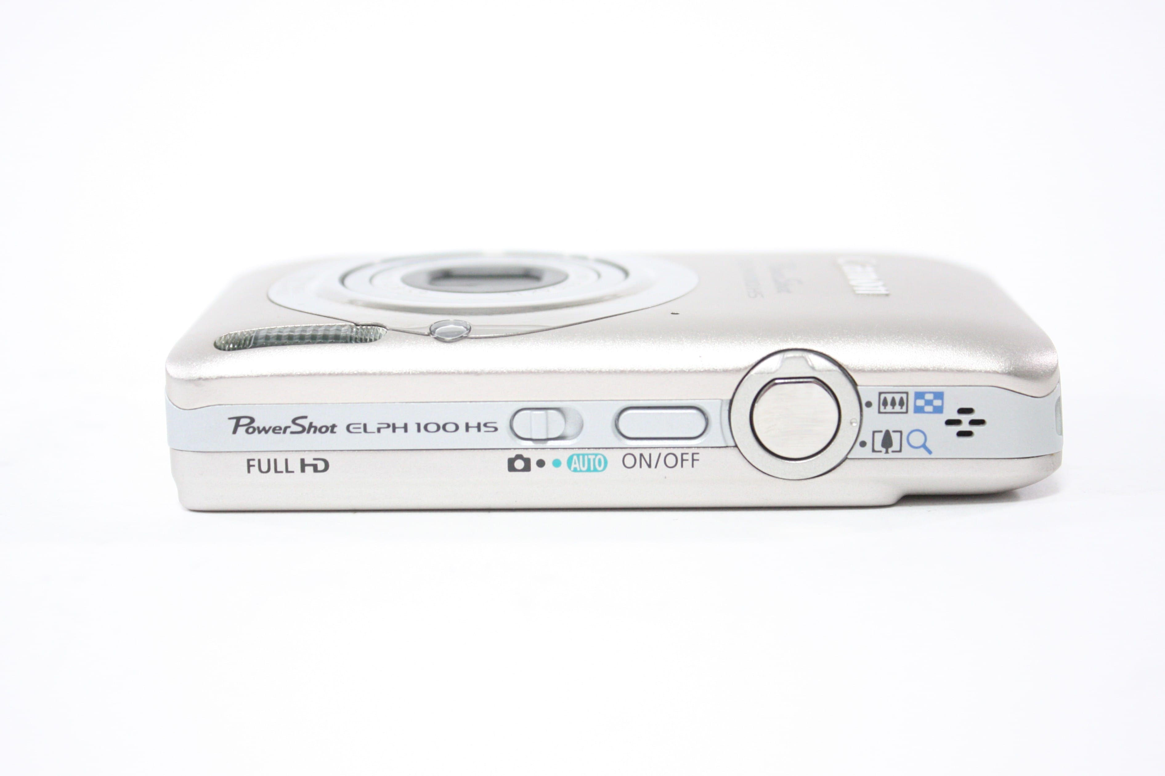 Canon PowerShot ELPH 100 HS Digital Point and Shoot Camera 4x Zoom 12.1mp (Silver)