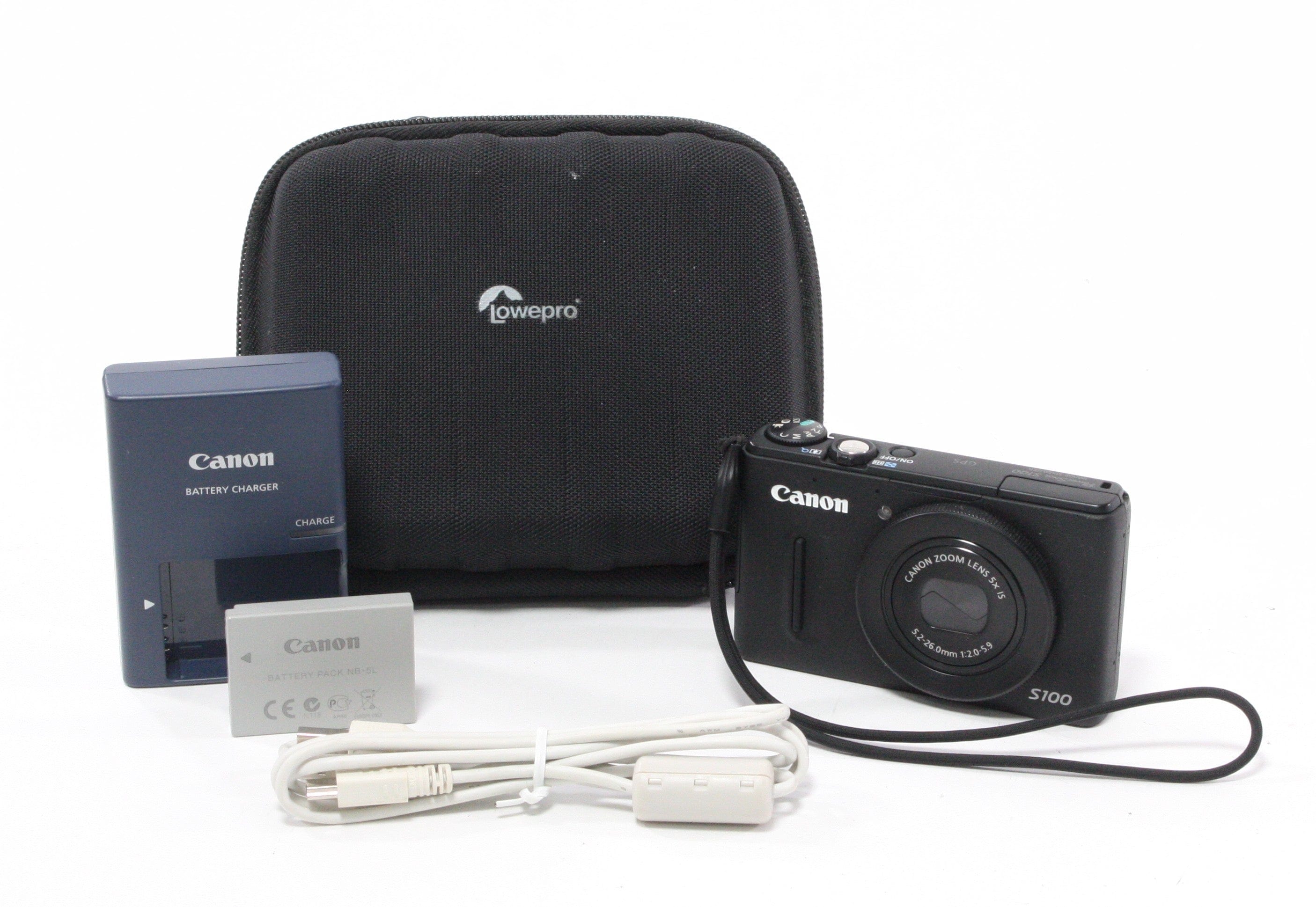 Canon Powershot S100 12.1mp 5x Zoom