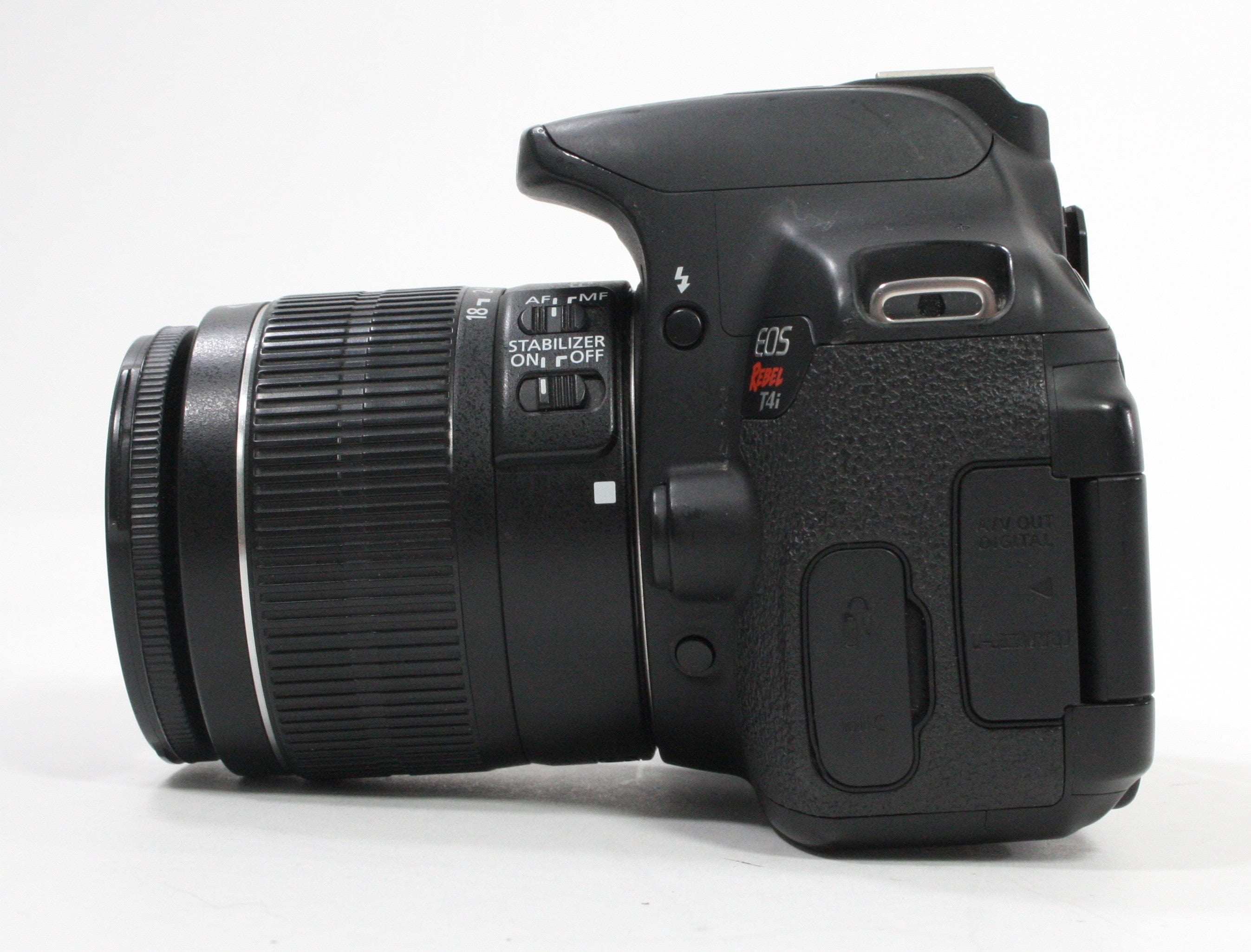 Canon T4i Digital SLR Camera with 18-55mm f/3.5-5.6 IS II Lens with Shutter Count 7,901