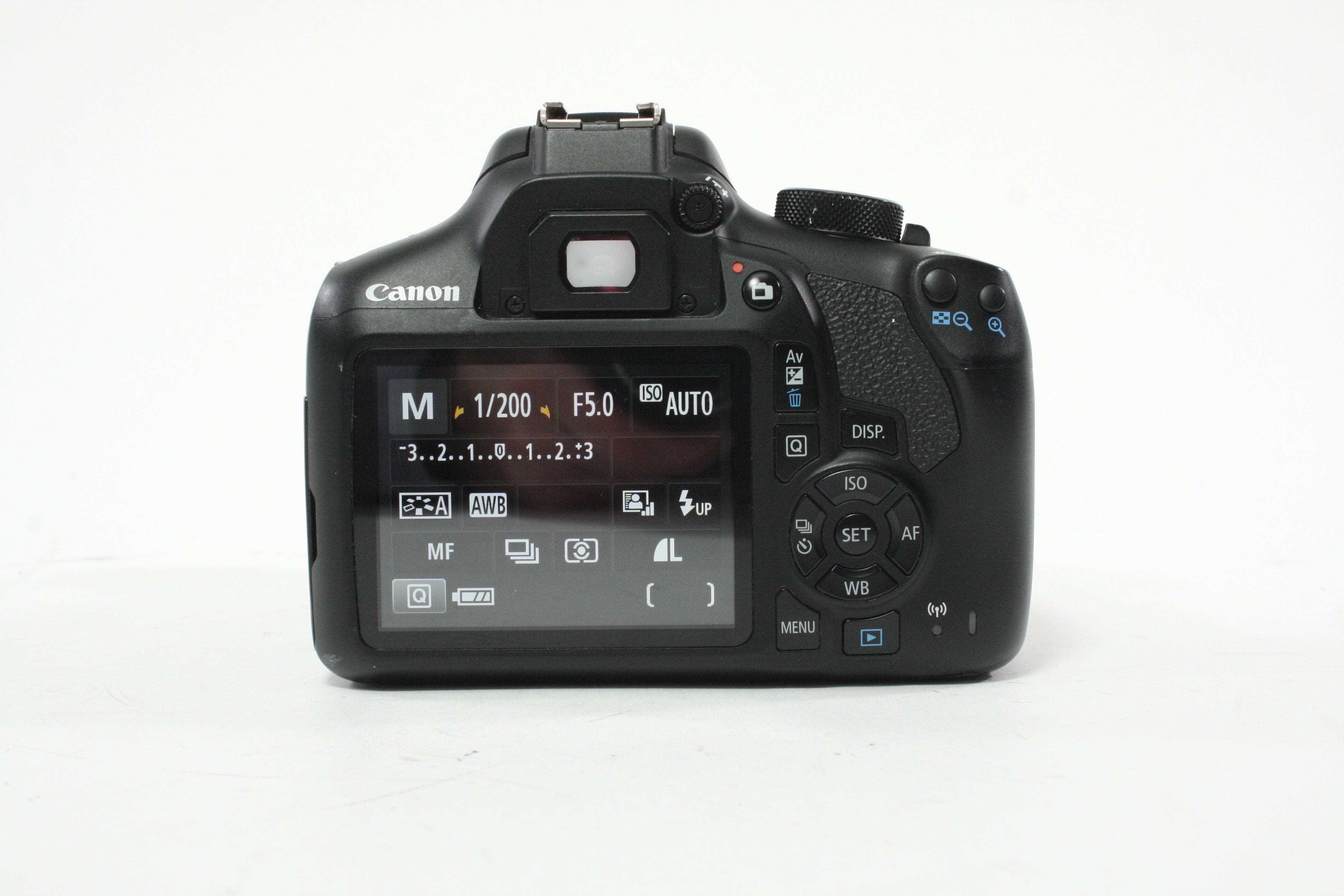 Canon T6 DSLR Camera with 18-55mm f/3.5-5.6 IS II Lens with Shutter Count 8,616