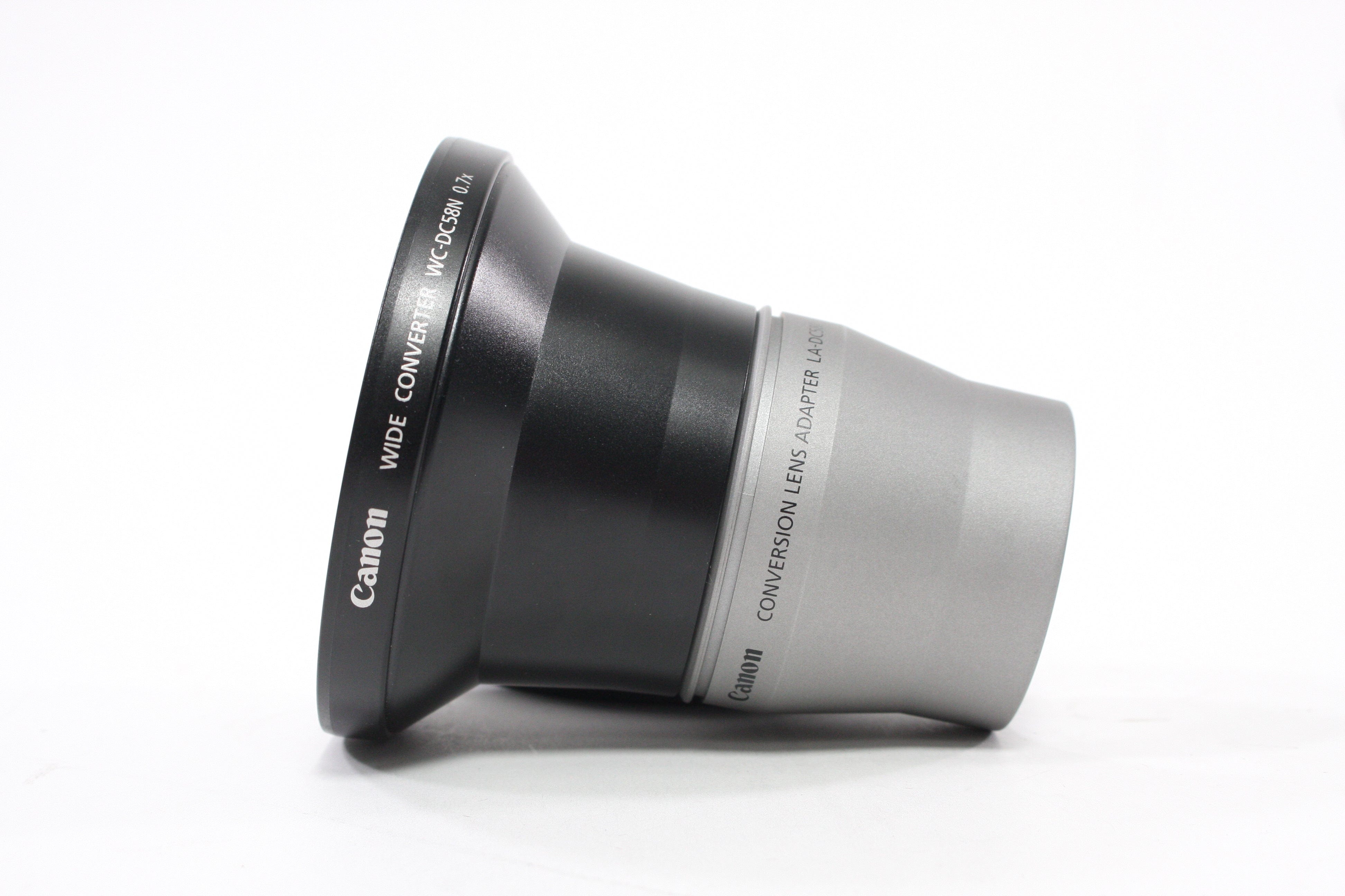 Canon Wide Converter WC-DC58N 0.7x and Conversion Lens Adapter LA-DC588