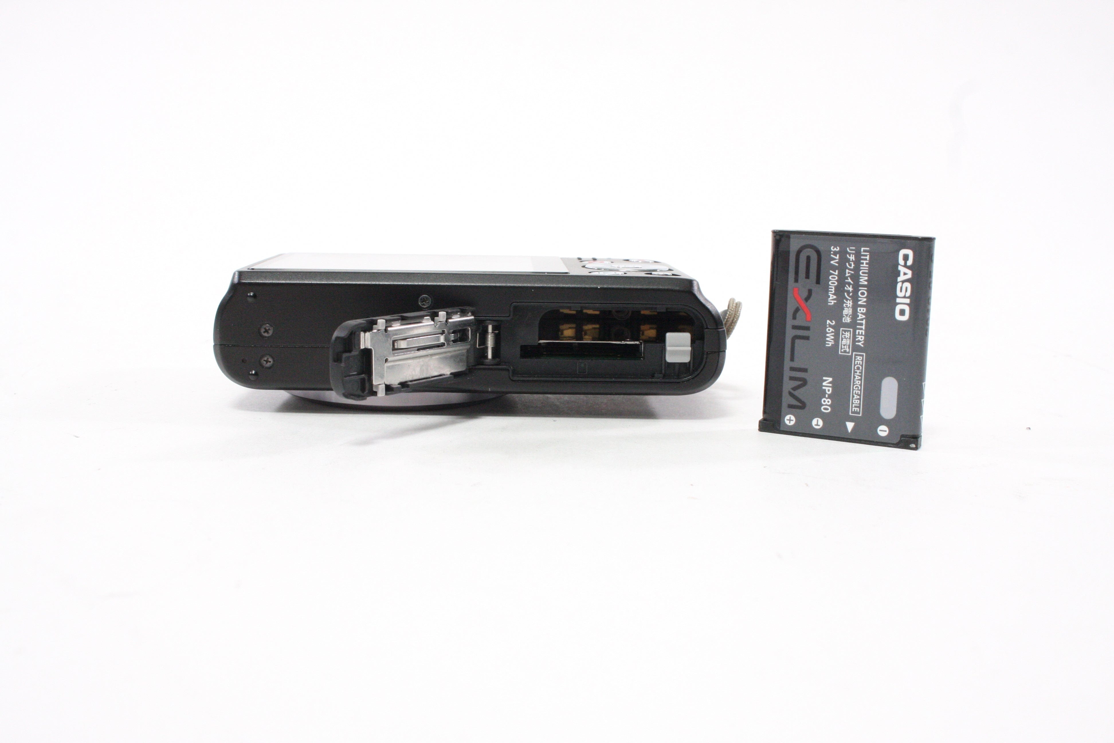 Casio Exilim EX-H5 Black Digital Point-and-Shoot Camera 10x Zoom 12.1mp