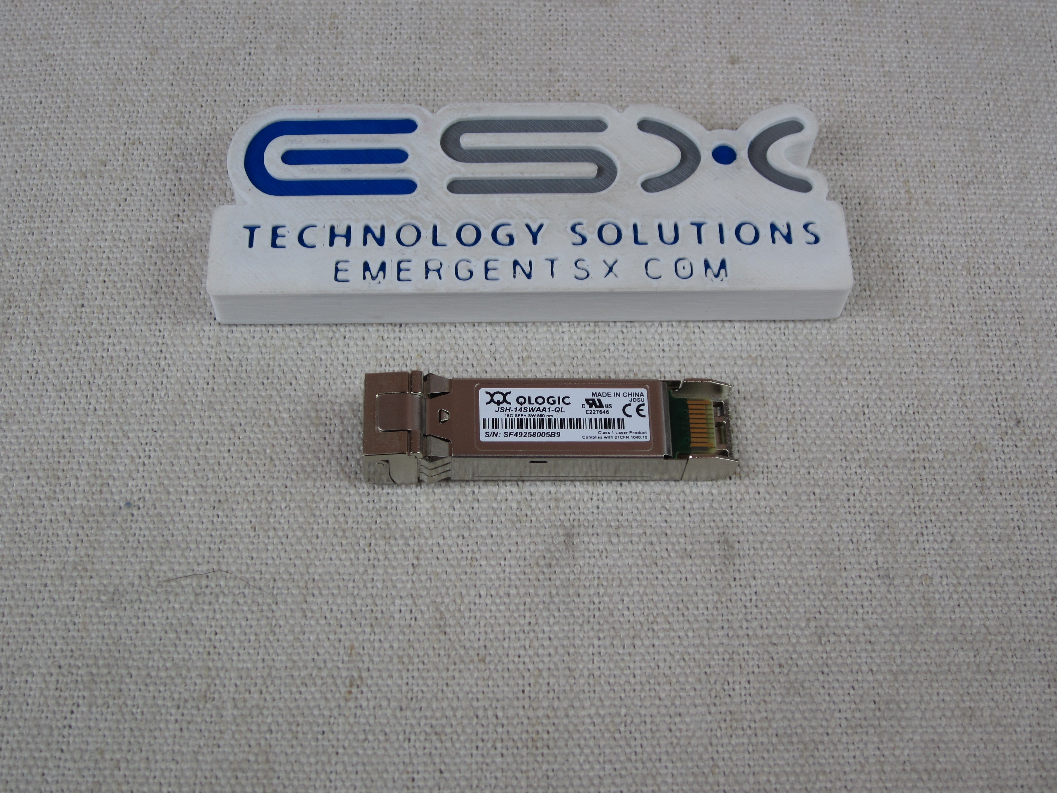QLogic / JDSU JSH-14SWAA1-QL 16GB SFP+ FC SW Optical Transceiver