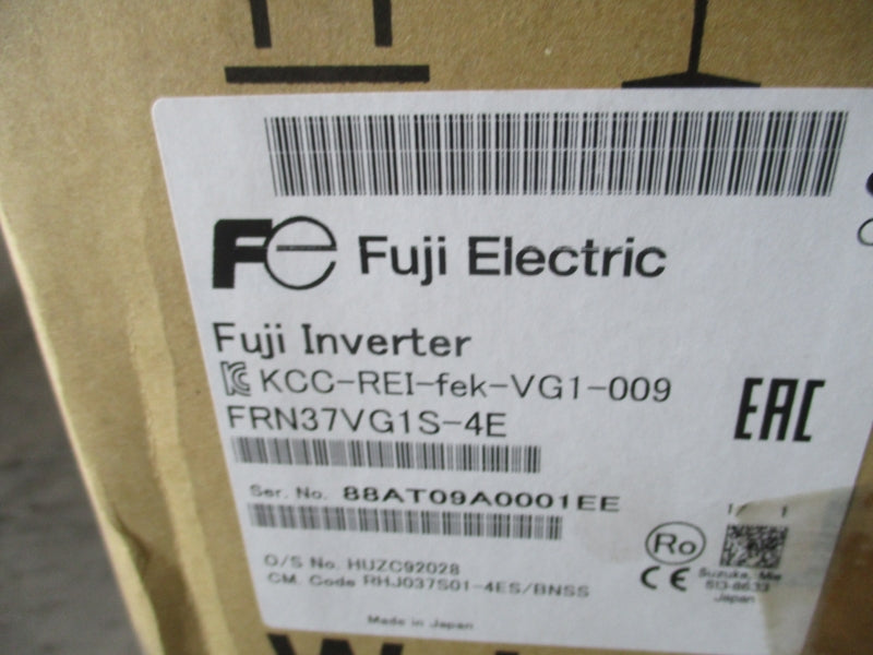 FUJI ELECTRIC FRN37VG1S-4E 380-480V 94.3A NSMP