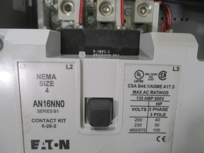 EATON SIZE 4 MCC BUCKET AN16NN0A and HMCP150U4C 480V 150A NSNP
