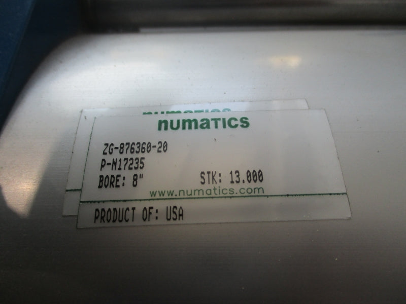 AMERICAN CONTROL TECHNOLOGY 21-3636R 8" KNIFE GATE VALVE NSNP