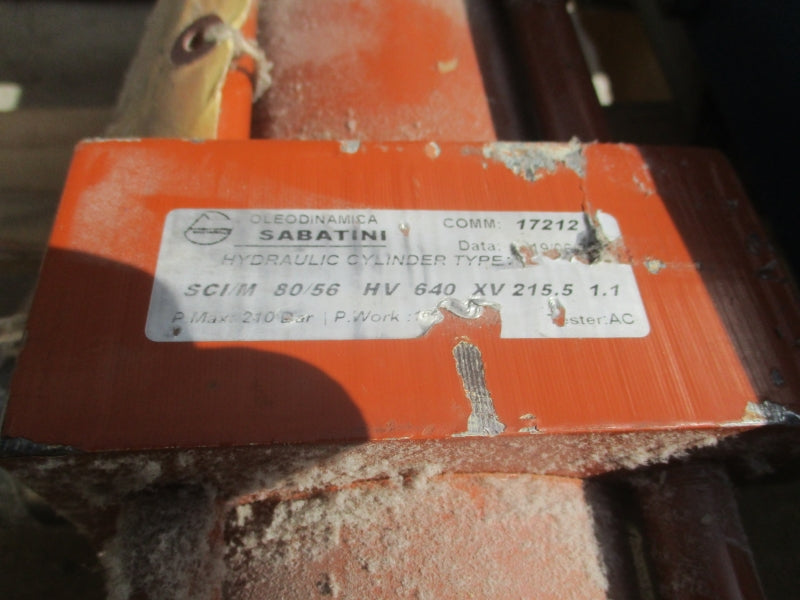 OLEODINAMICA SABATINI SCI/M8056HV640XV215.51.1 NSNP