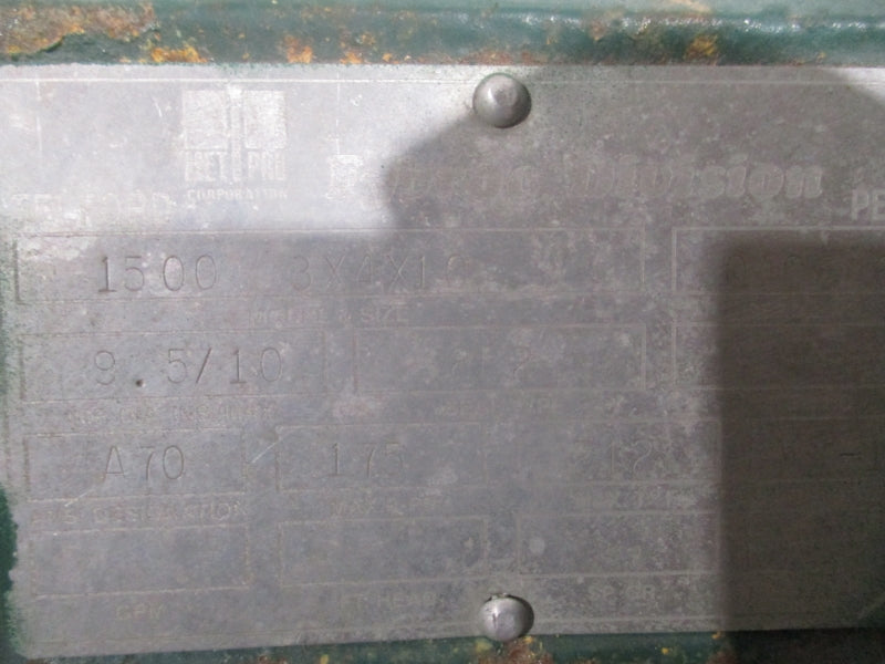 METPRO 1500 3X4X10 UNMP