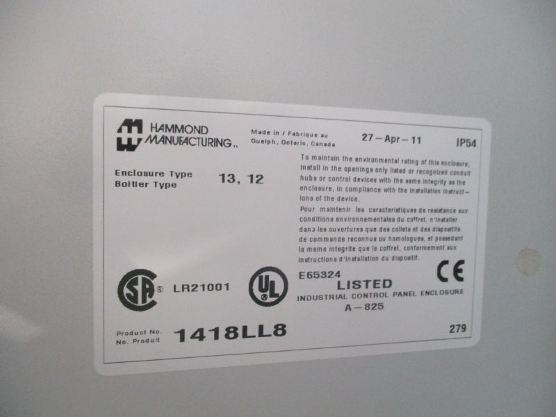 HAMMOND 1418LL8 NSNP