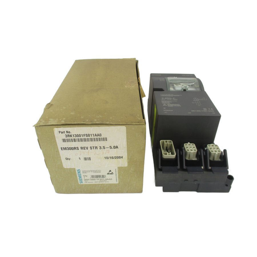 SIEMENS 3RK1300-1FS01-0AA0 600V 3.5-5A NSMP