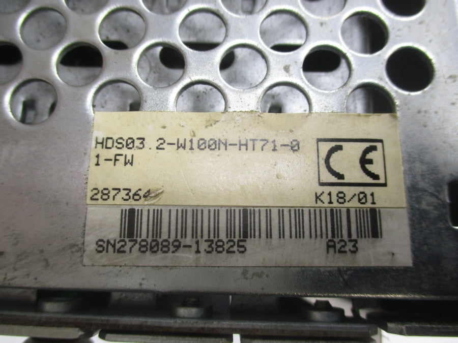 INDRAMAT HDS03.2-W100N-HT71-01-FW UNMP