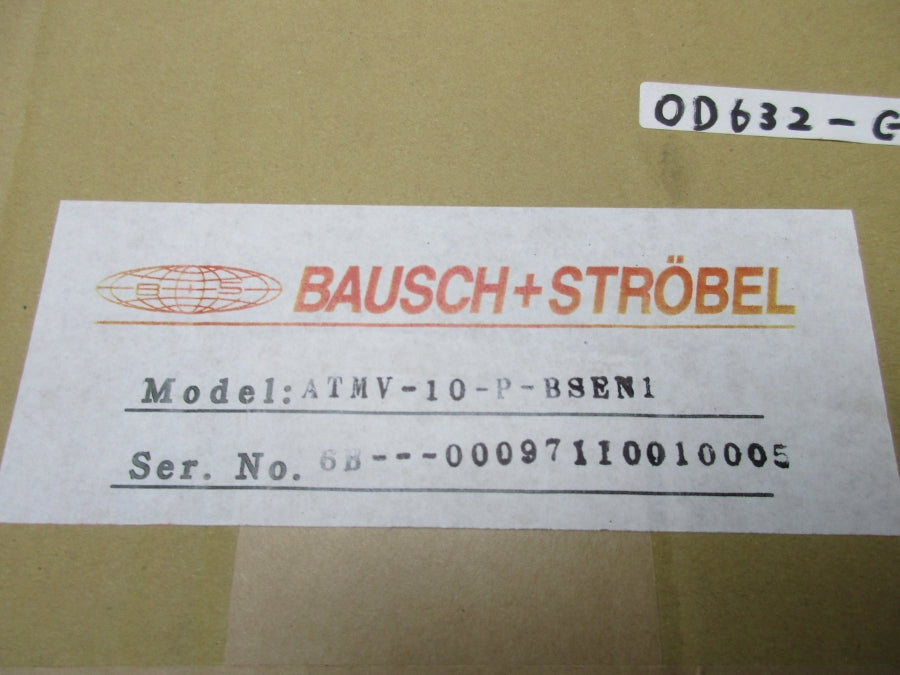 BAUSCH+STROBEL ATMV-10-P-BSEN1 NSFS