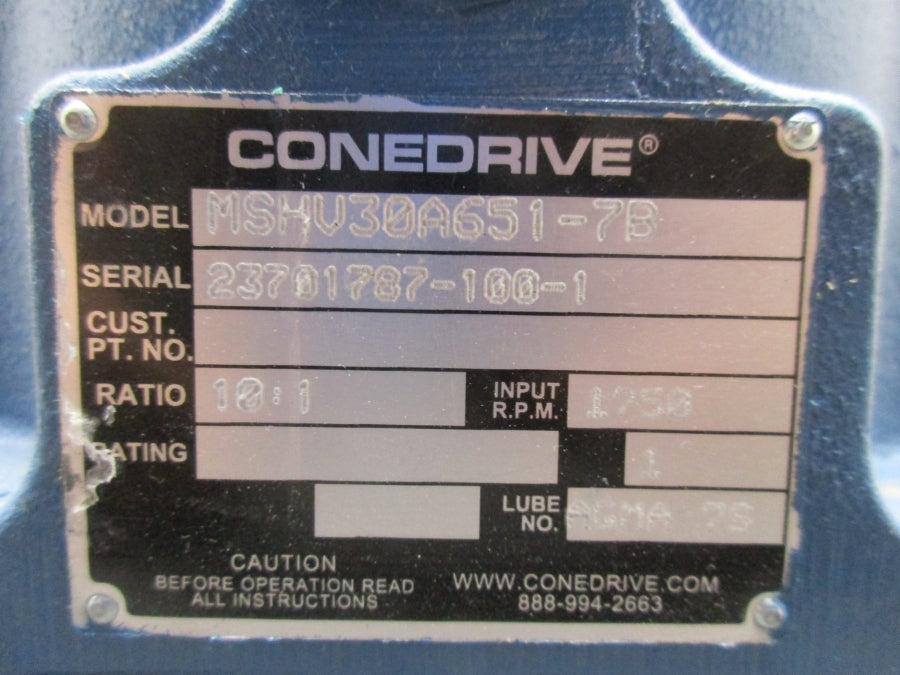 CONEDRIVE MSHV30A651-7B NSNP