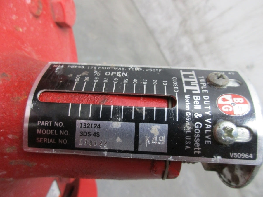 BELL & GOSSETT 132124 3DS-4S 175PSI NSNP