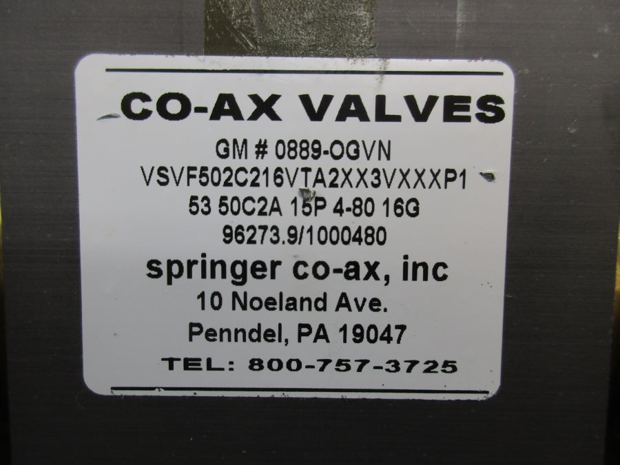 CO-AX VSV-F 50 NSNP