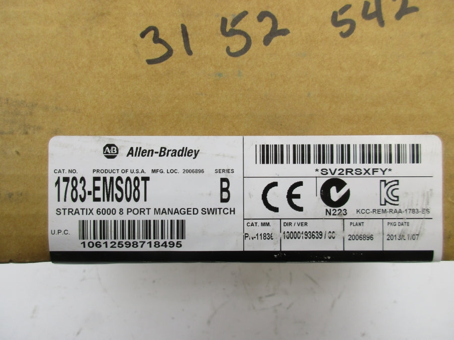 ALLEN BRADLEY 1783-EMS08T SER. B NSFS