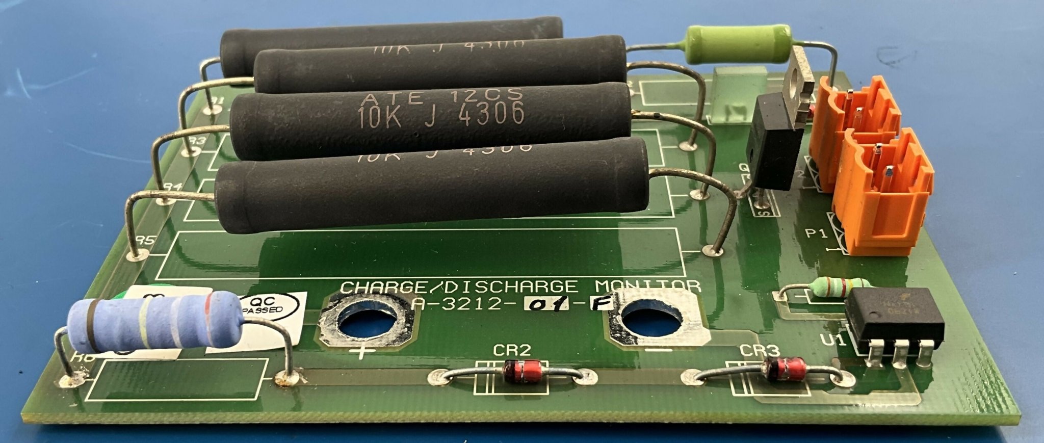 CHARGE/DISCHARGE MONITOR BOARD (A3212-01-F GE