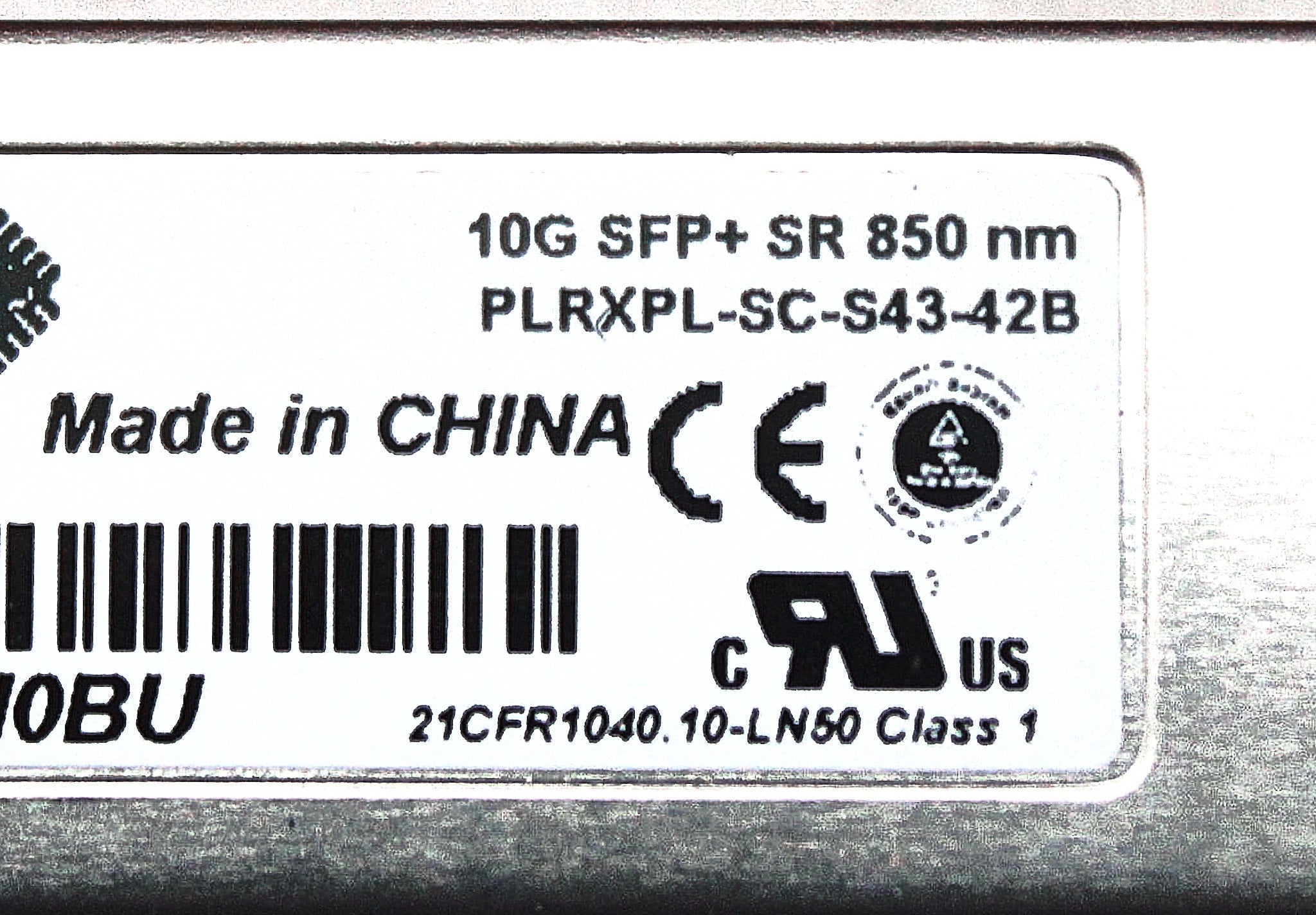 Chelsio PLRXPL-SC-S43-42B 10GB SFP+ SR 850NM CHELSIO
