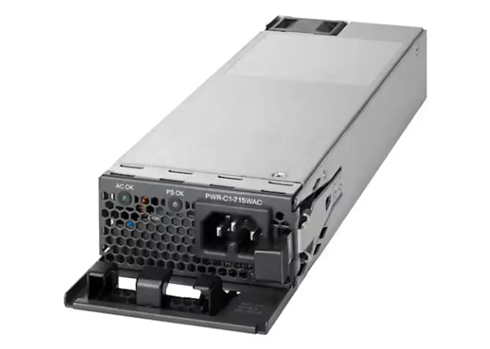 Cisco PWR-C1-715WAC 715W AC Power Supply for Catalyst 3850 9300 Series - Refurbished