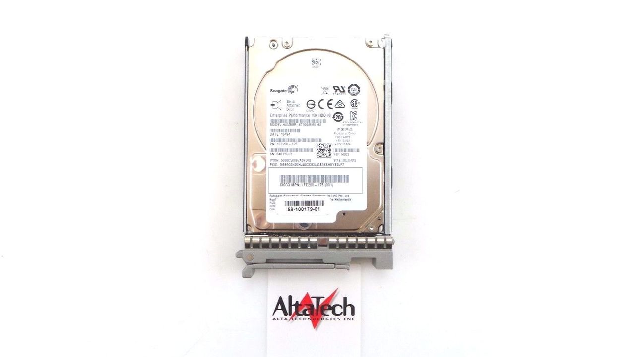 Cisco 58-100179-01 900GB 10K 12G SAS 2.5"