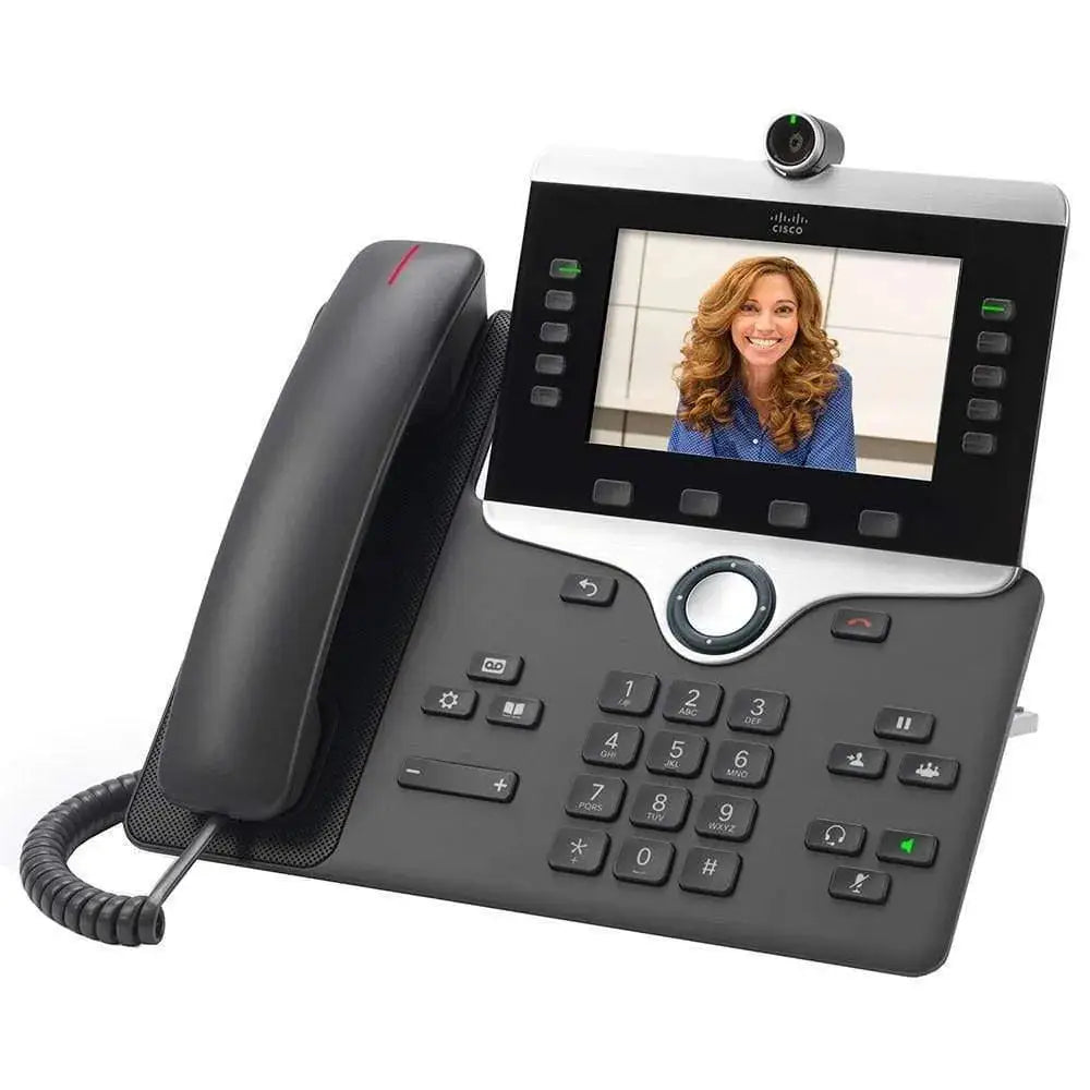Cisco IP Phone 8865 Multiplatform 720p HD Video Phone CP-8865-3PCC-K9 - Refurbished